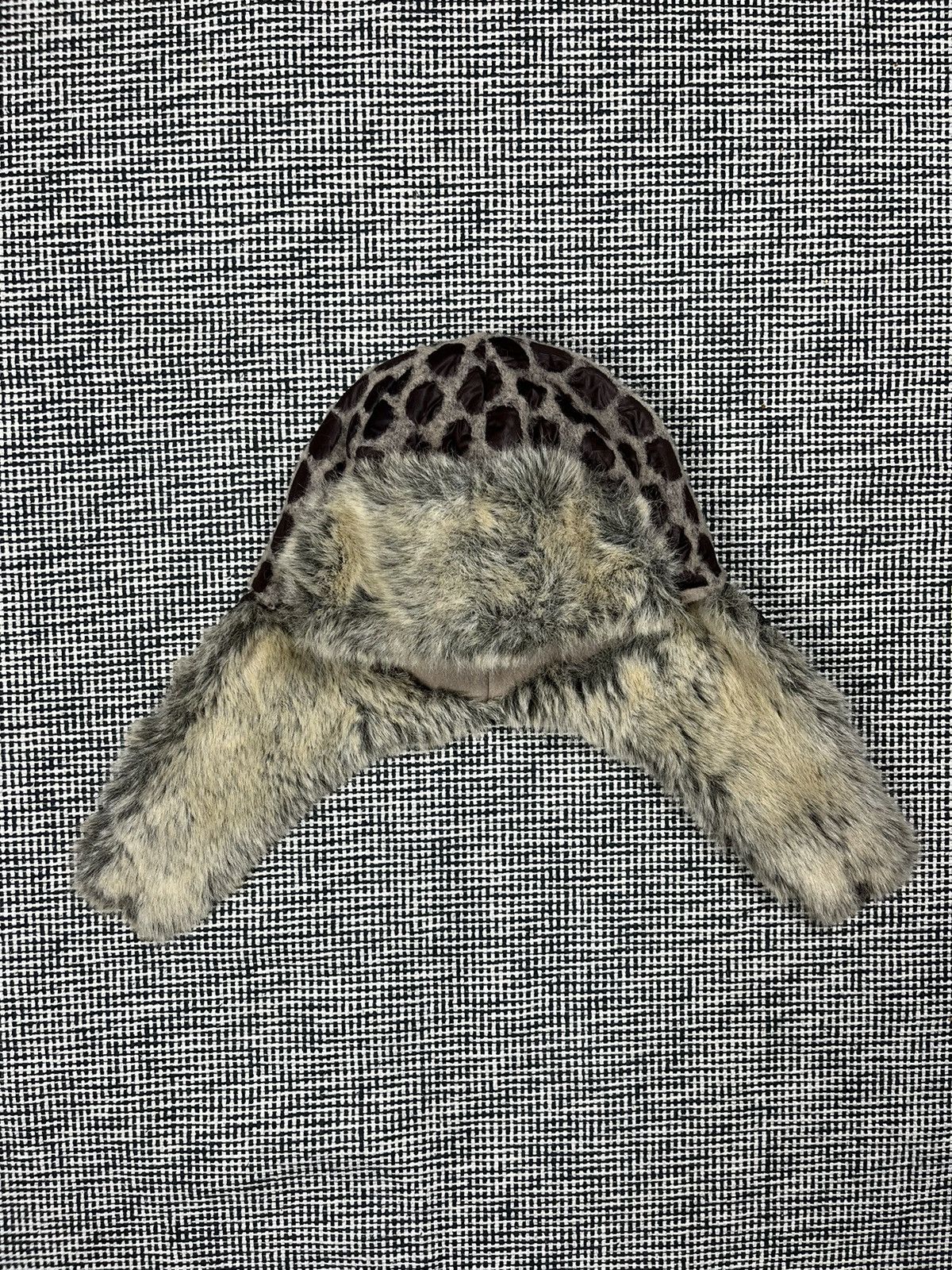 Vintage Made in France vintage ushanka hat sick Panther print Size ONE SIZE - 5 Thumbnail