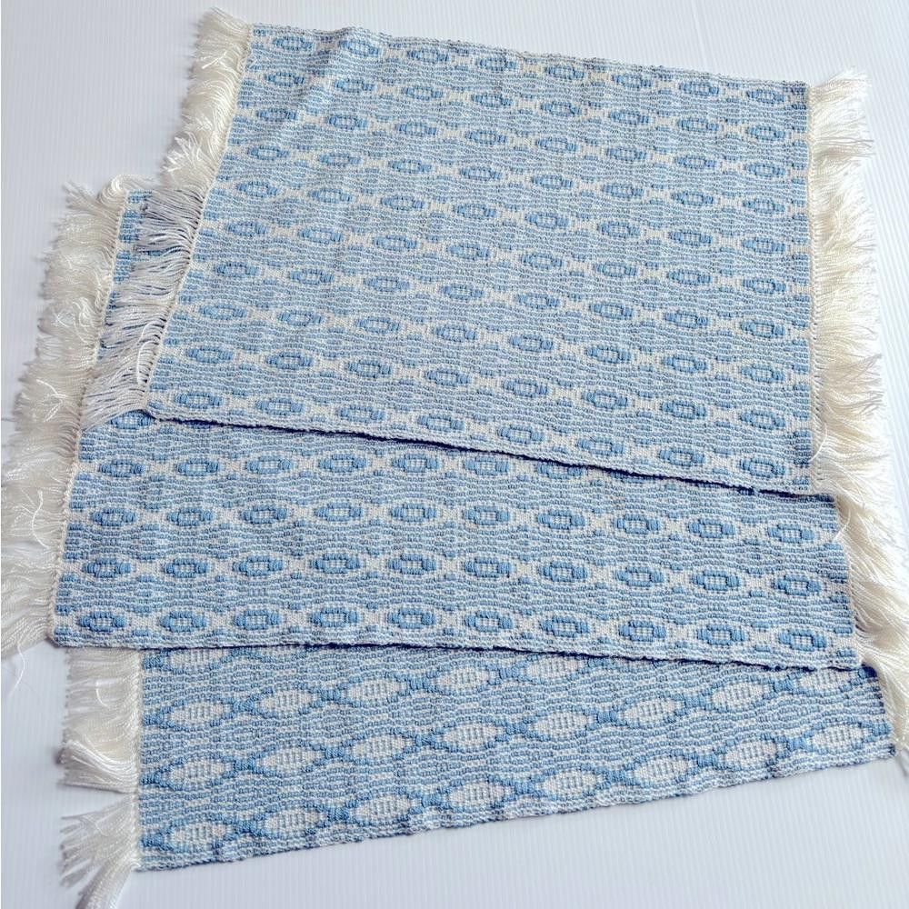 Designer Vintage Handwoven Placemats - Set of 3 Size ONE SIZE - 1 Thumbnail