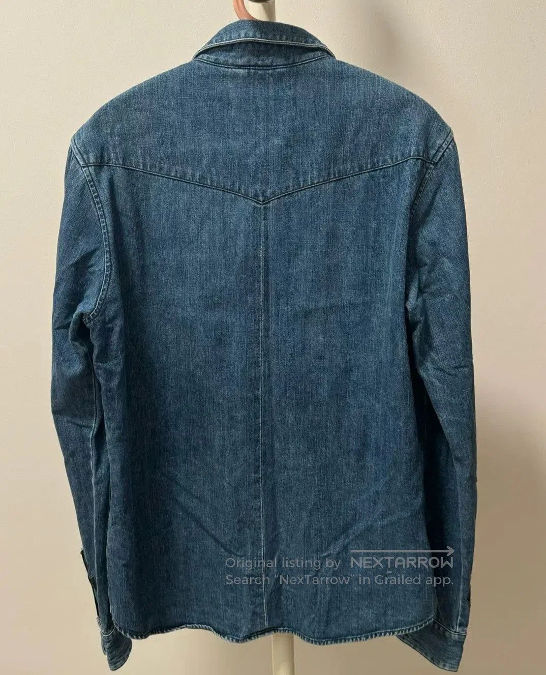 Chrome Hearts chrome hearts blue denim cross button. Size US L / EU 52-54 / 3 - 2 Thumbnail