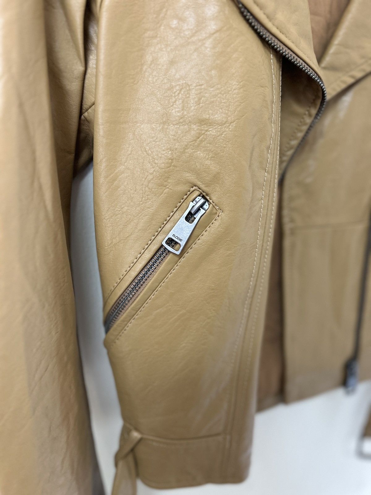 Other Women’s Tan Elodie faux leather jacket Small Size S / US 4 / IT 40 - 13 Thumbnail