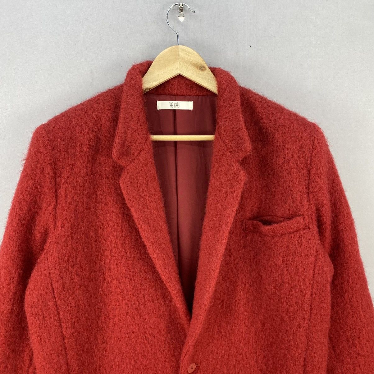 Gap Vintage Mohair Long Coat Jacket Size S / US 4 / IT 40 - 7 Thumbnail