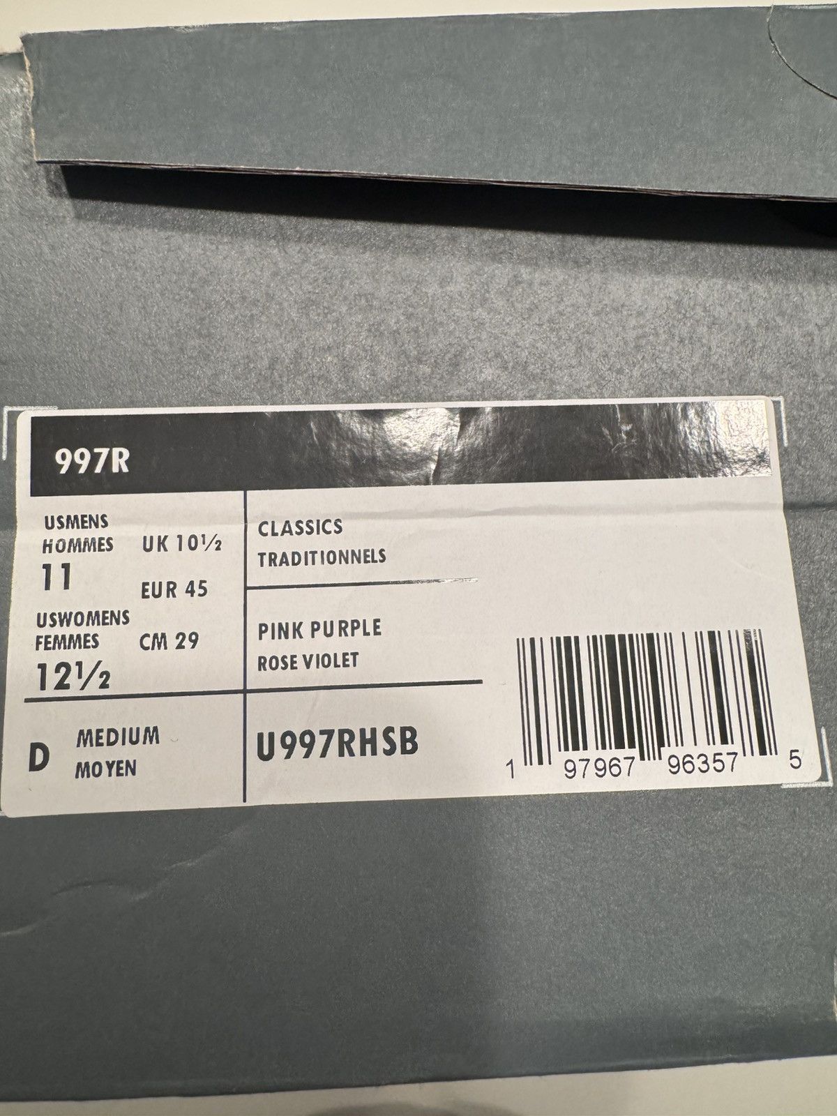 New Balance New Balance 997 ‘Pink’ Size US 11 / EU 44 - 7 Thumbnail