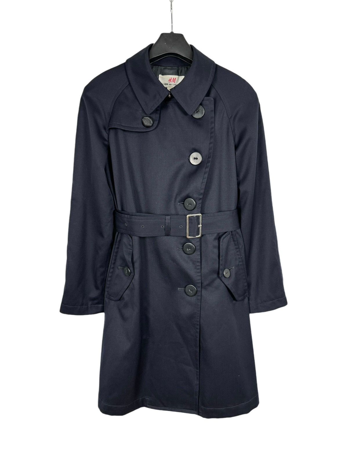 Comme des Garcons Comme des Garcons Wool Trench Coat Belted size US8 EU38 Size M / US 6-8 / IT 42-44 - 13 Thumbnail