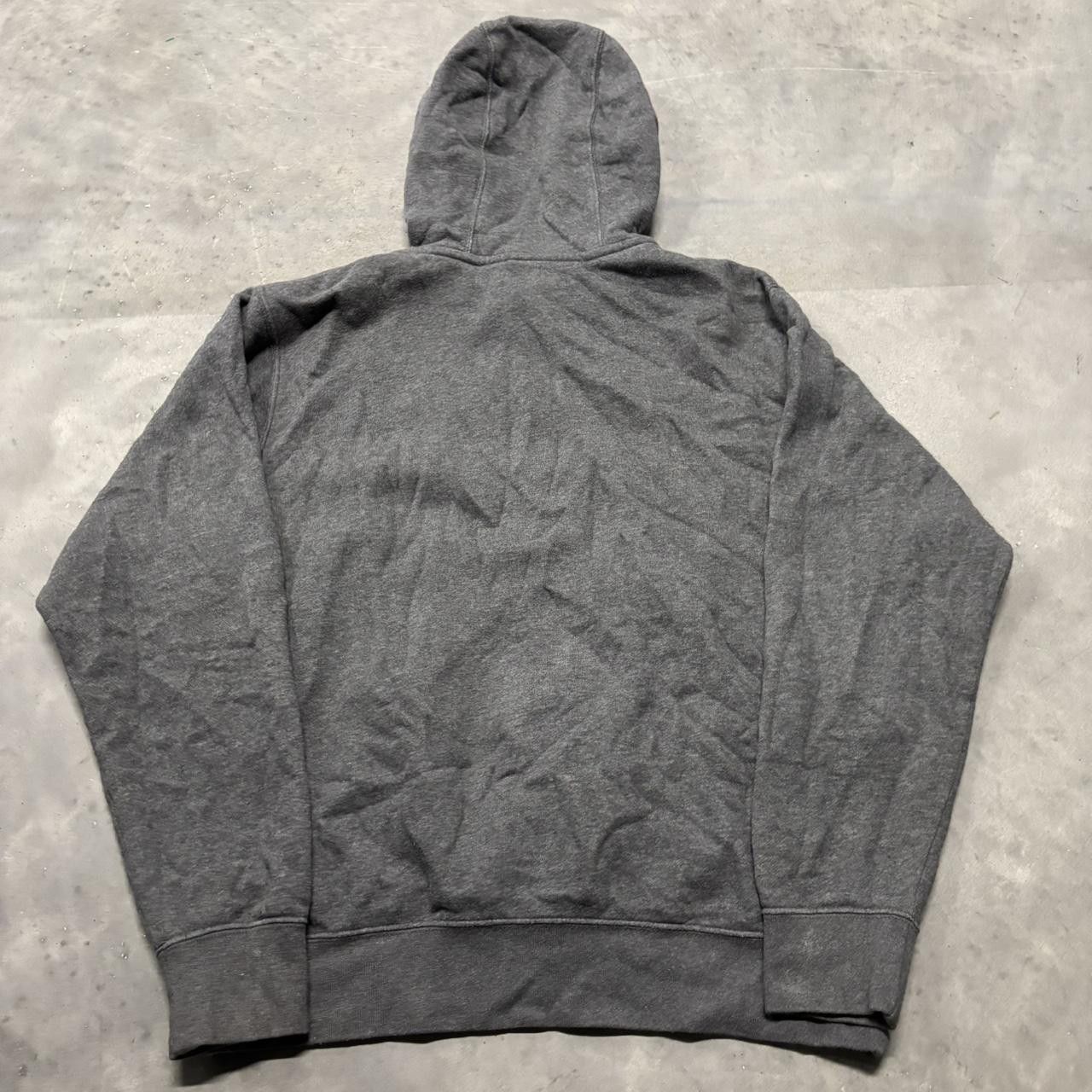 Nike × Vintage Crazy Vintage Y2K/2000s Grey Nike Streetwear Essential Hoodie! Size US M / EU 48-50 / 2 - 8 Thumbnail