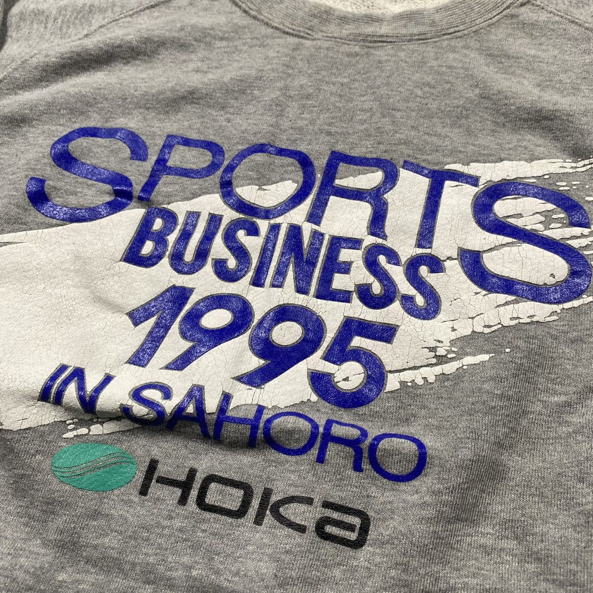 Japanese Brand × Vintage 1995 Sahoro Sports Business Boxy Crewneck Size US M / EU 48-50 / 2 - 4 Thumbnail