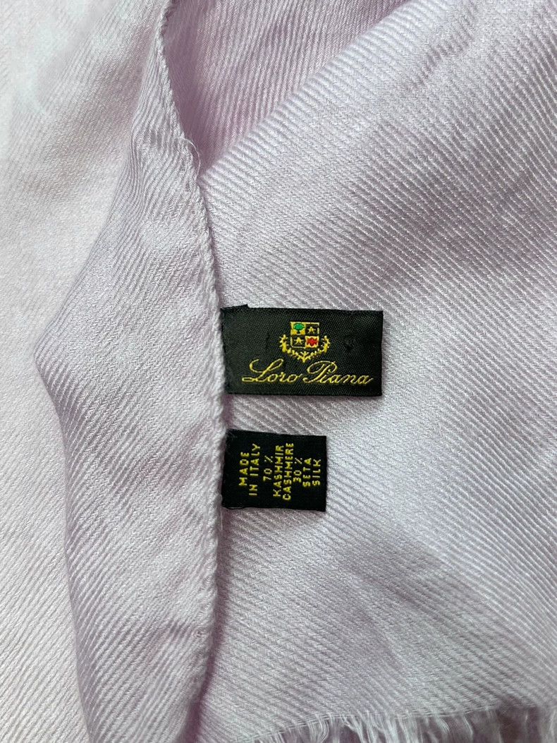 Loro Piana LORO PIANA size206*72cm Cashmere silk scarf shawl Size ONE SIZE - 4 Thumbnail