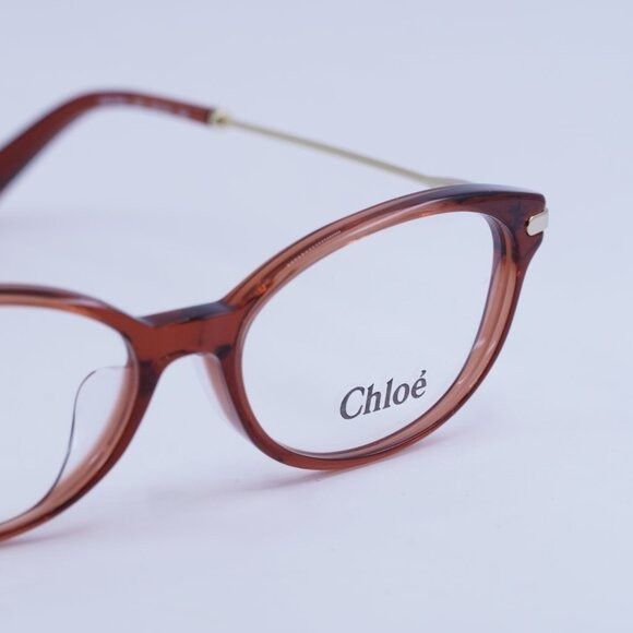 Chloe Chloe CE2724A 223 Burnt/Gold Eyeglasses 52mm Size ONE SIZE - 2 Thumbnail