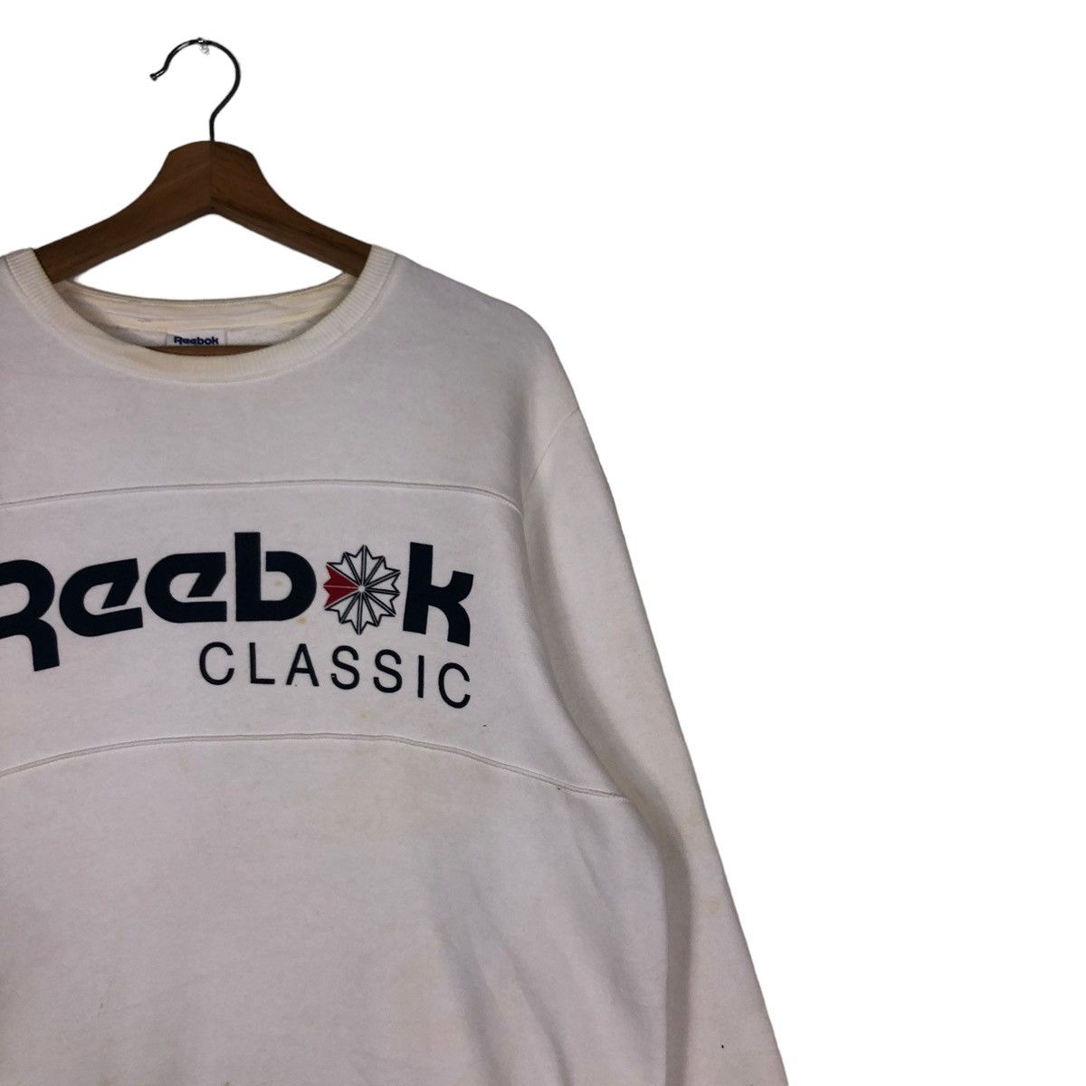 Japanese Brand × Vintage 🔥VINTAGE SWEATSHIRT CREWNECK REEBOK CLASSIC BIG LOGO Size US M / EU 48-50 / 2 - 6 Thumbnail