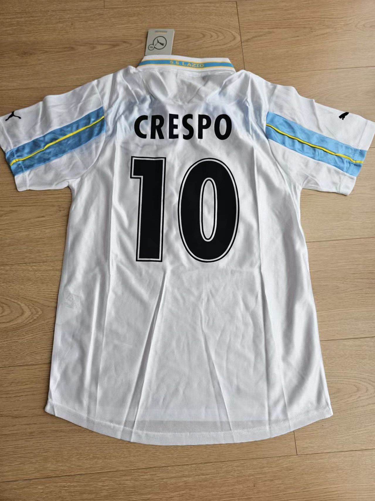 Other Lazio 10 Hernán Crespo Jersey 1998 2000 Size US L / EU 52-54 / 3 - 2 Thumbnail