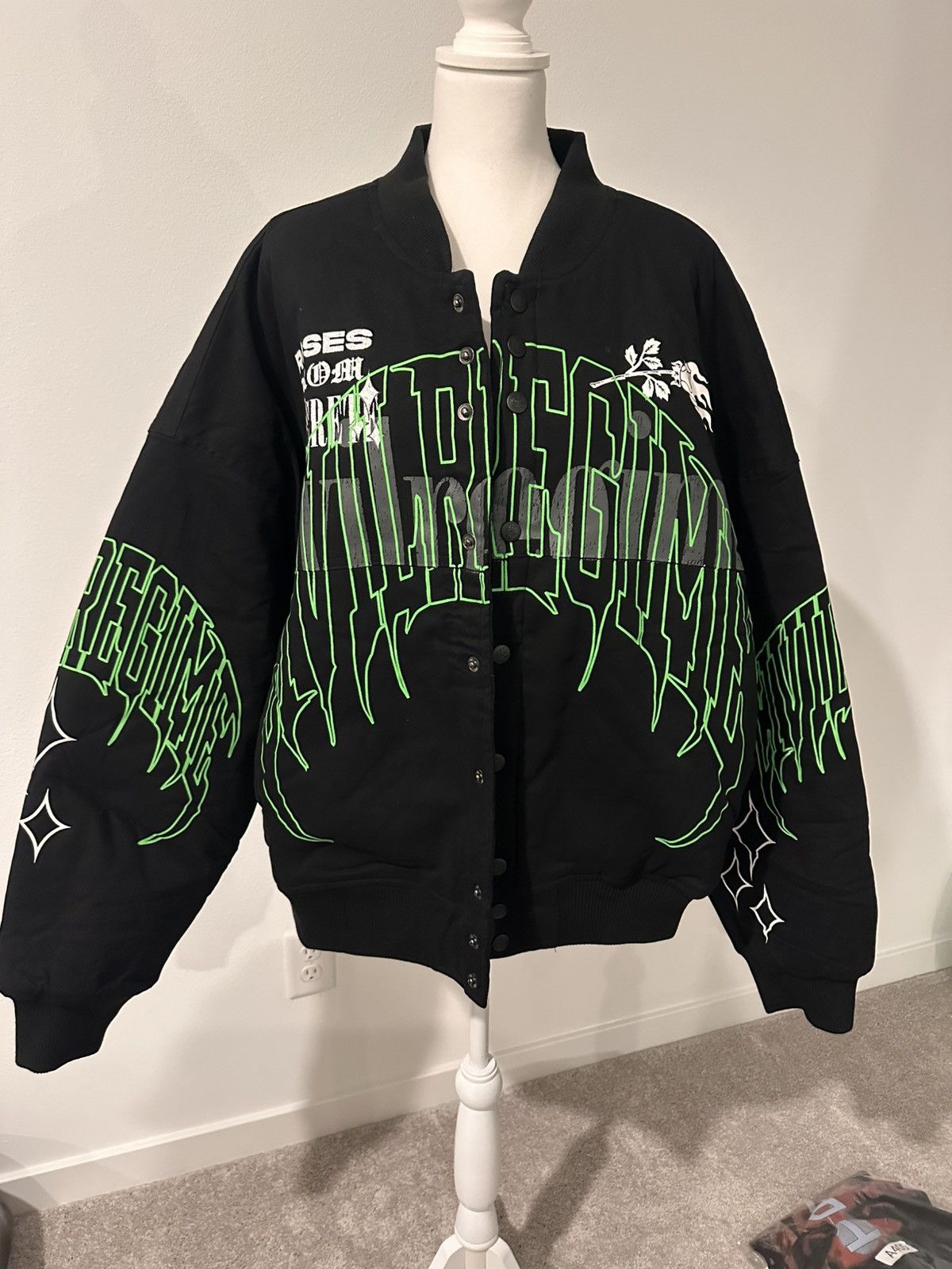 Other Civil Regime Varsity Jacket Roses from Concrete 3XL NWT Size US XXL / EU 58 / 5 - 1 Thumbnail