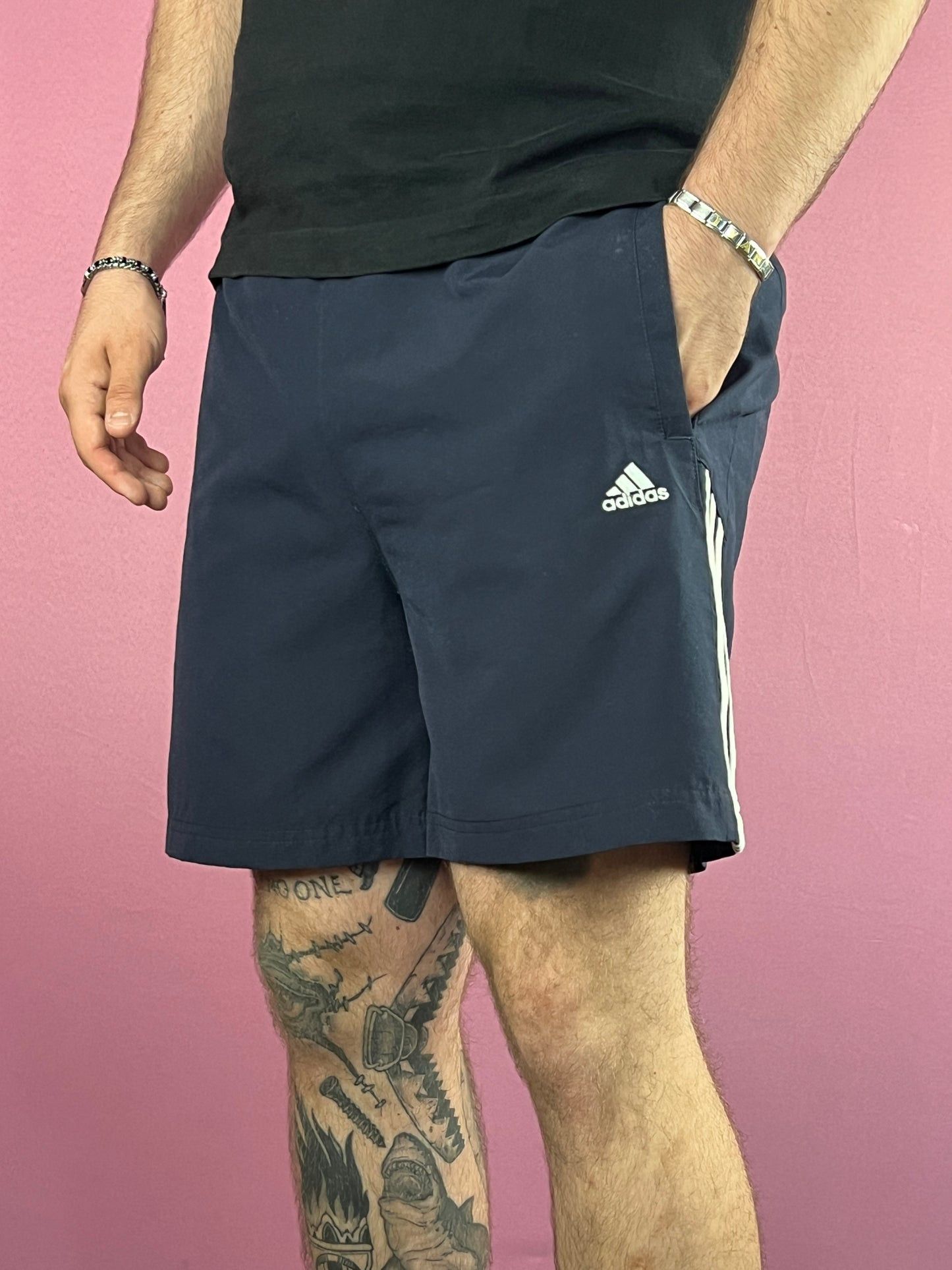 Adidas × Vintage Adidas Vintage Men's Sport Shorts - M Size US 32 / EU 48 - 1 Thumbnail