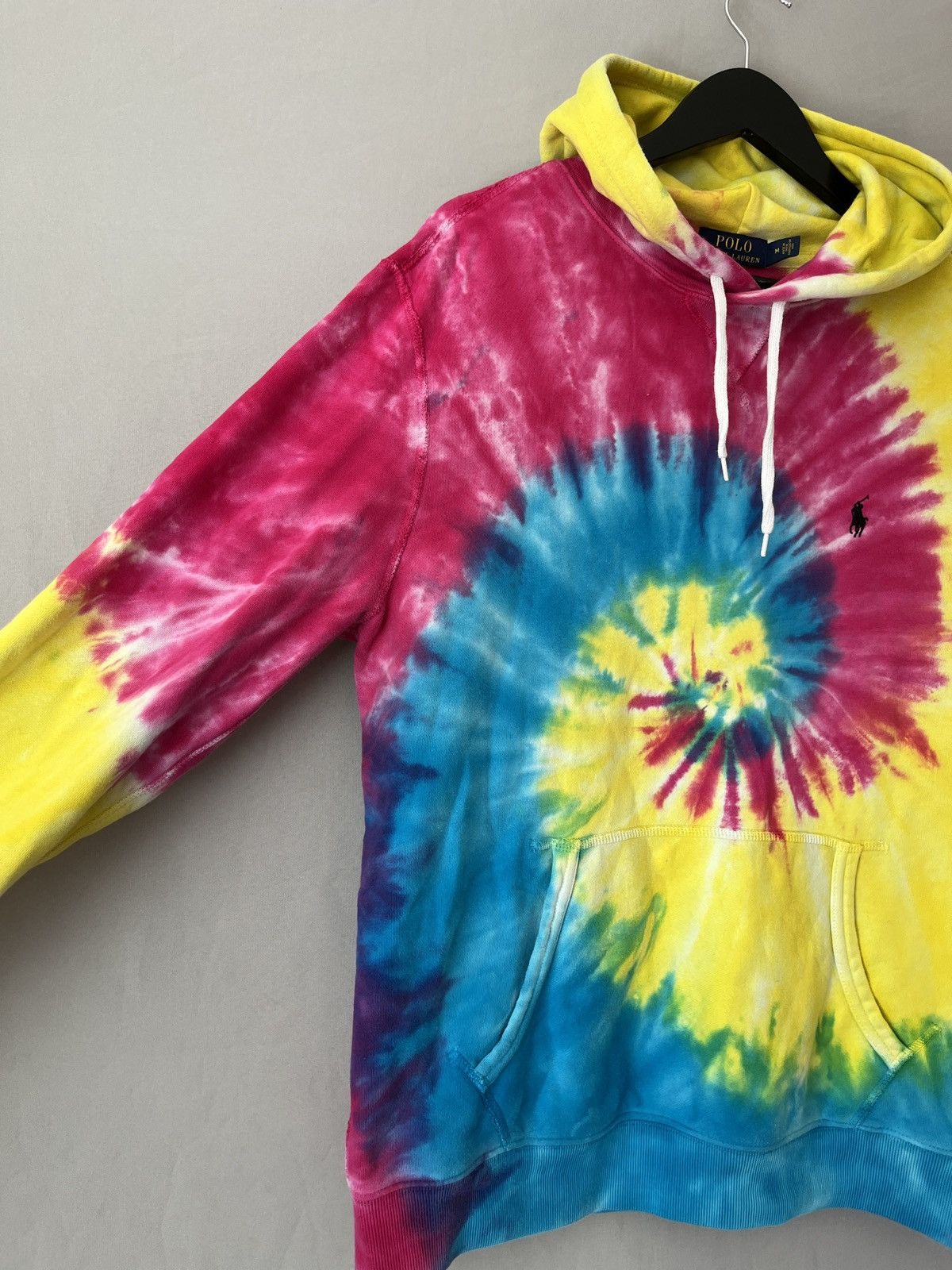 Polo Ralph Lauren Polo Ralph Lauren Tie Dye Acid Multicolour Hoodie Size US M / EU 48-50 / 2 - 7 Thumbnail