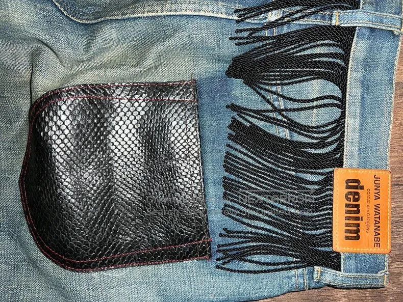 Junya Watanabe JUNYA WATANABE Floral Patchwork Jeans. Size US 30 / EU 46 - 3 Thumbnail