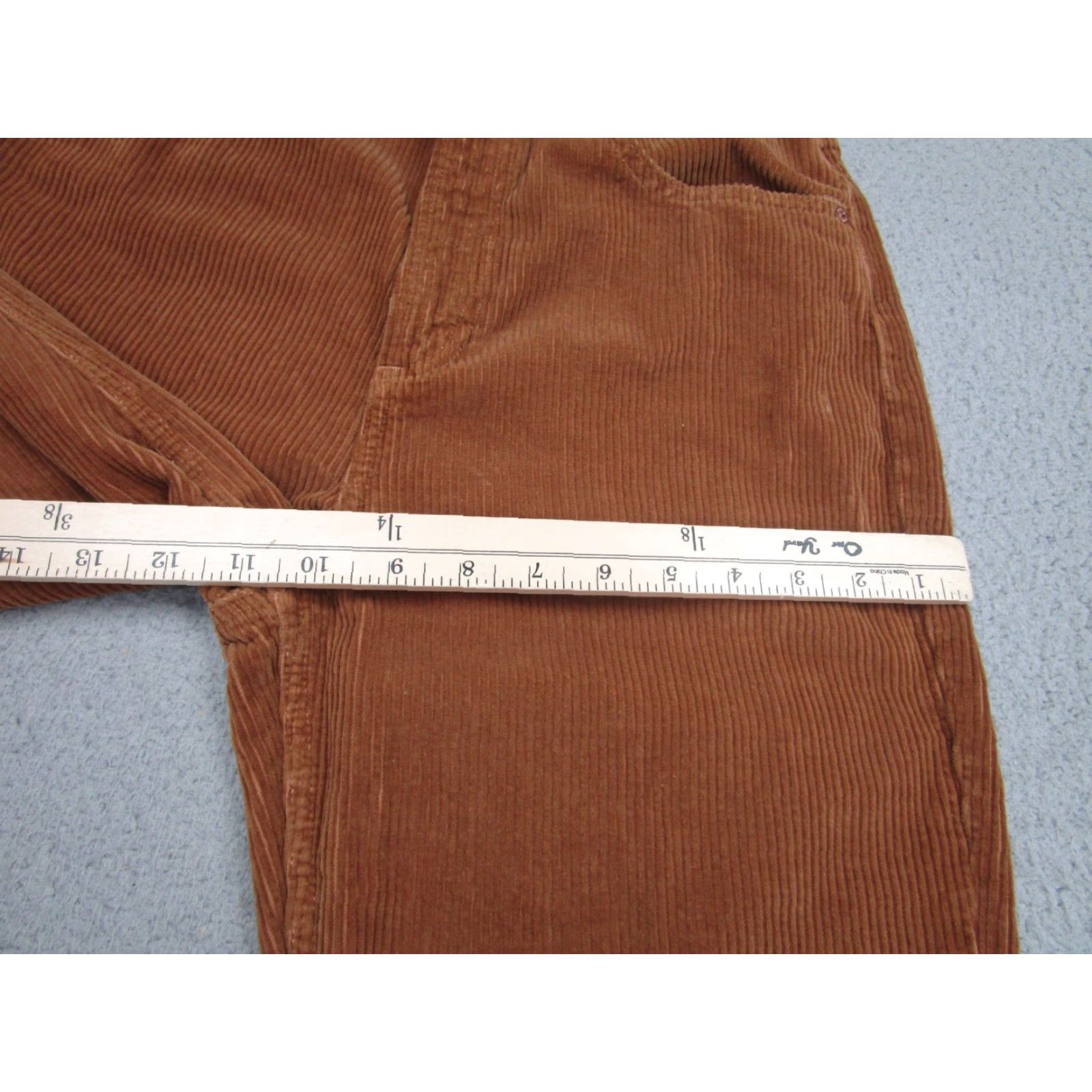 Aritzia Denim Forum Corduroy Pants Womens 26 Camel Brown High Rise Loose Joni Aritzia Size 26" / US 2 / IT 38 - 6 Thumbnail