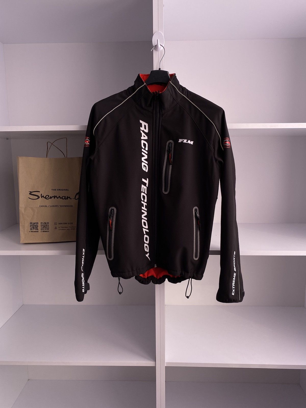 Vintage FLM Racing Techology rain coat jacket Size US M / EU 48-50 / 2 - 1 Thumbnail