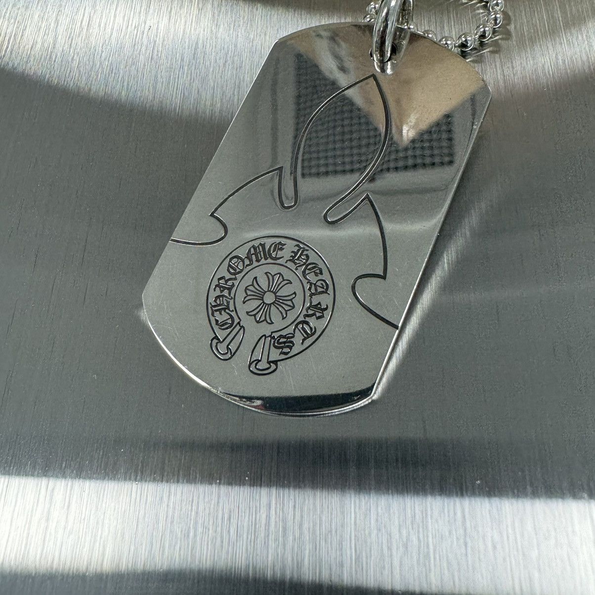 Chrome Hearts Chrome hearts horseshoe dog tag Size ONE SIZE - 2 Thumbnail