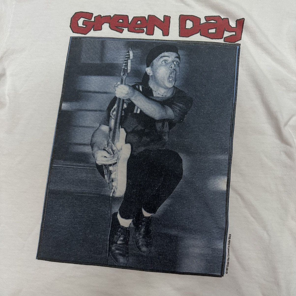 Band Tees Green Day Vintage 90’s Ringer tee Size US L / EU 52-54 / 3 - 2 Thumbnail
