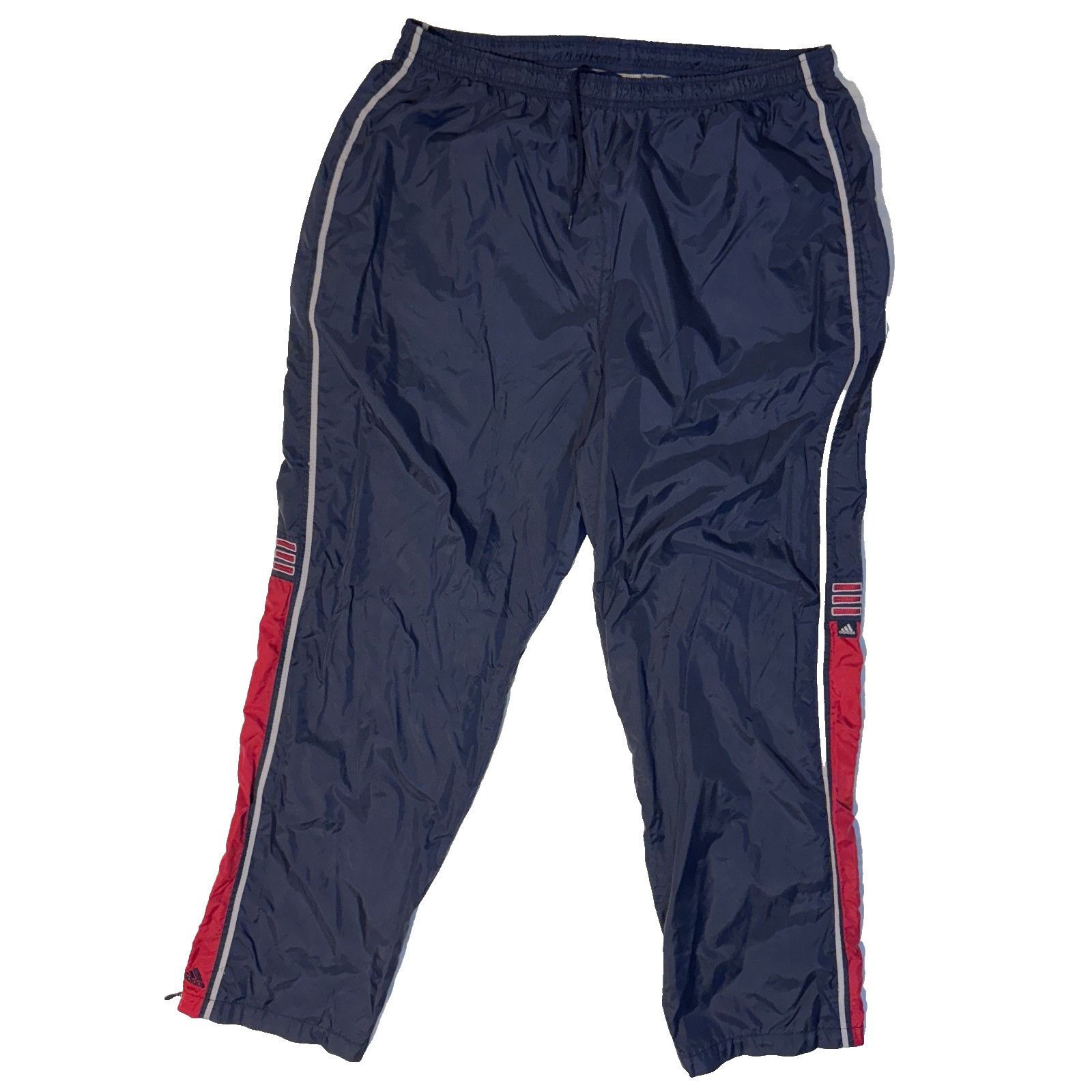 Adidas Vintage 90s Adidas Baggy Windbreaker Jogger Track Pants XL Z Size US 32 / EU 48 - 1 Thumbnail
