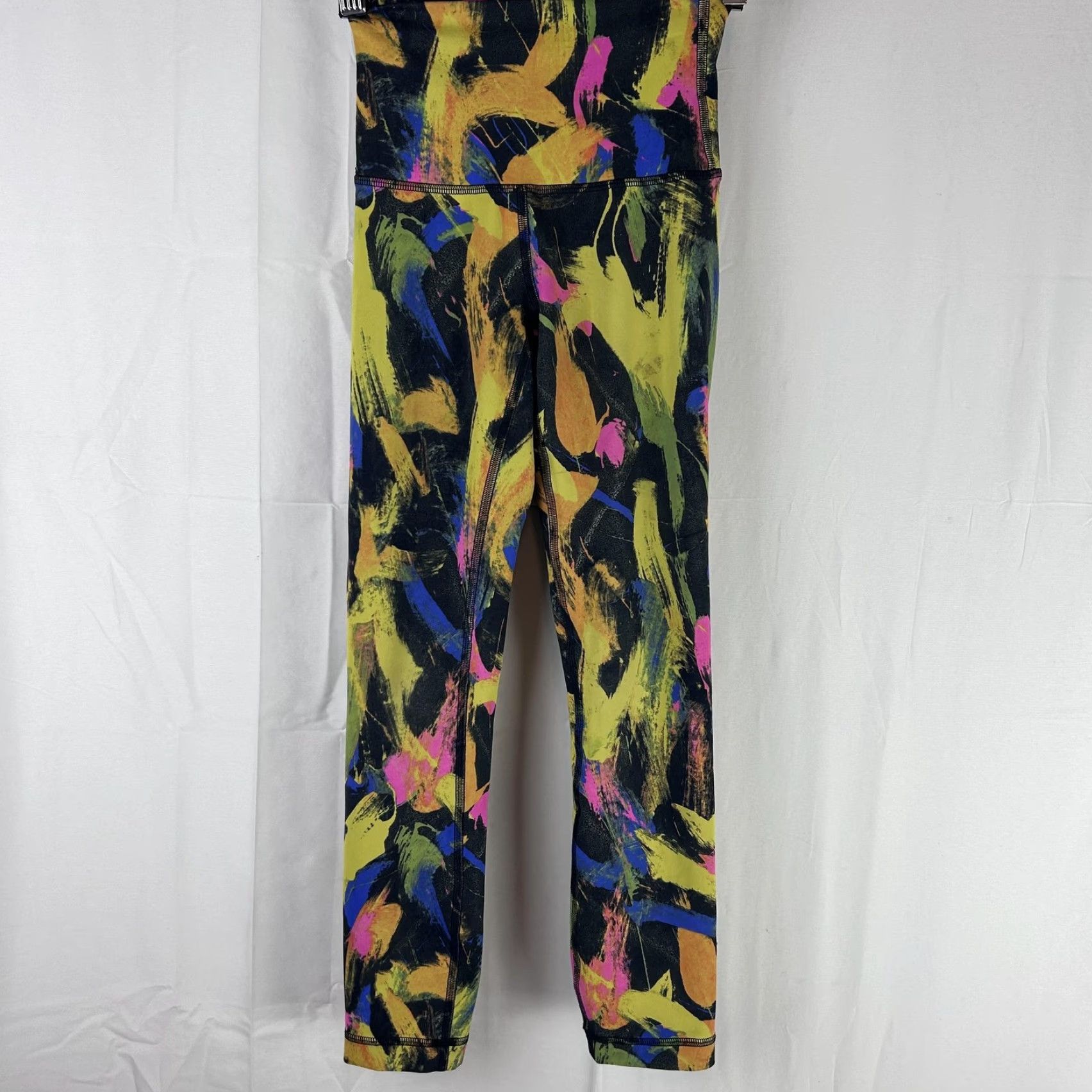 Lululemon Lululemon Leggings Womens 0 High Rise Abstract Print Yoga Athletic Gym Pants Size 25" / US 0 / IT 36 - 2 Thumbnail