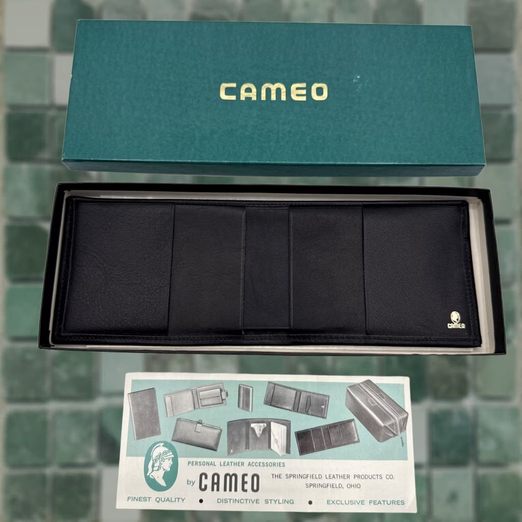 MCM VINTAGE Cameo Wallet Bifold Leather Black MCM New Original Box & Paperwork Men Size ONE SIZE - 1 Thumbnail