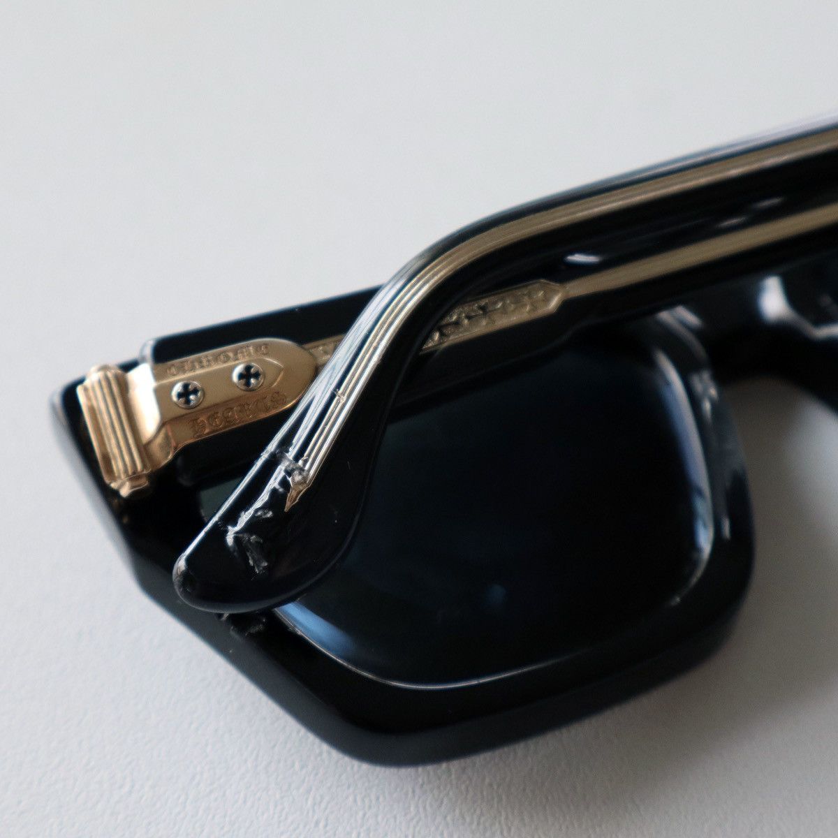 Chrome Hearts Chrome Hearts Jelly & Jam Gold Sunglasses Size ONE SIZE - 13 Thumbnail