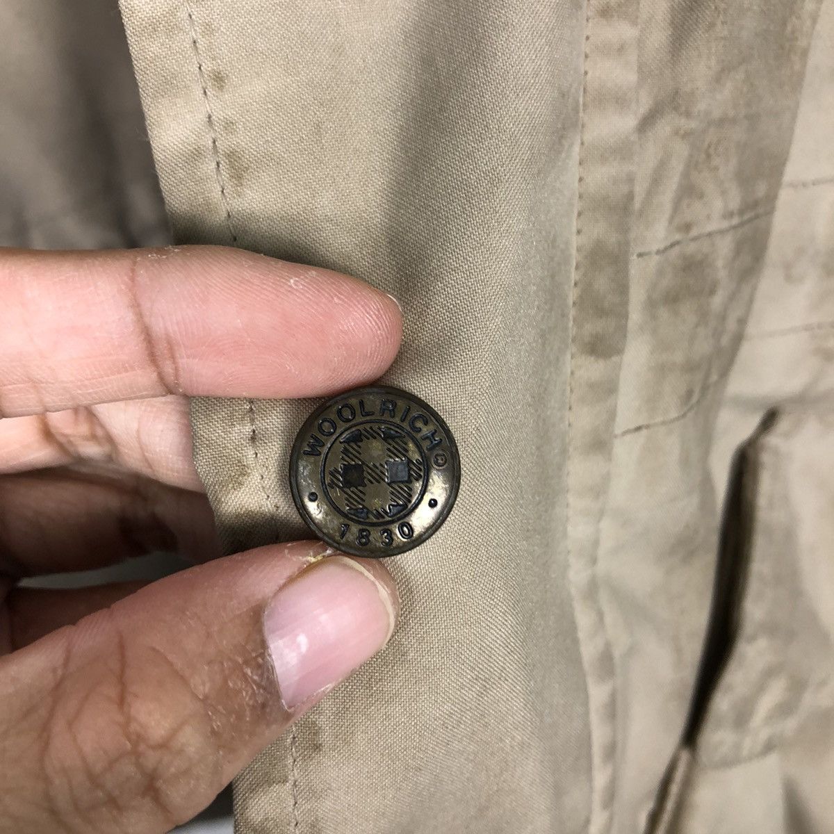 Goretex 📌Vintage Hunting Jacket Woolrich Goretex Rich Brown Size US S / EU 44-46 / 1 - 18 Thumbnail