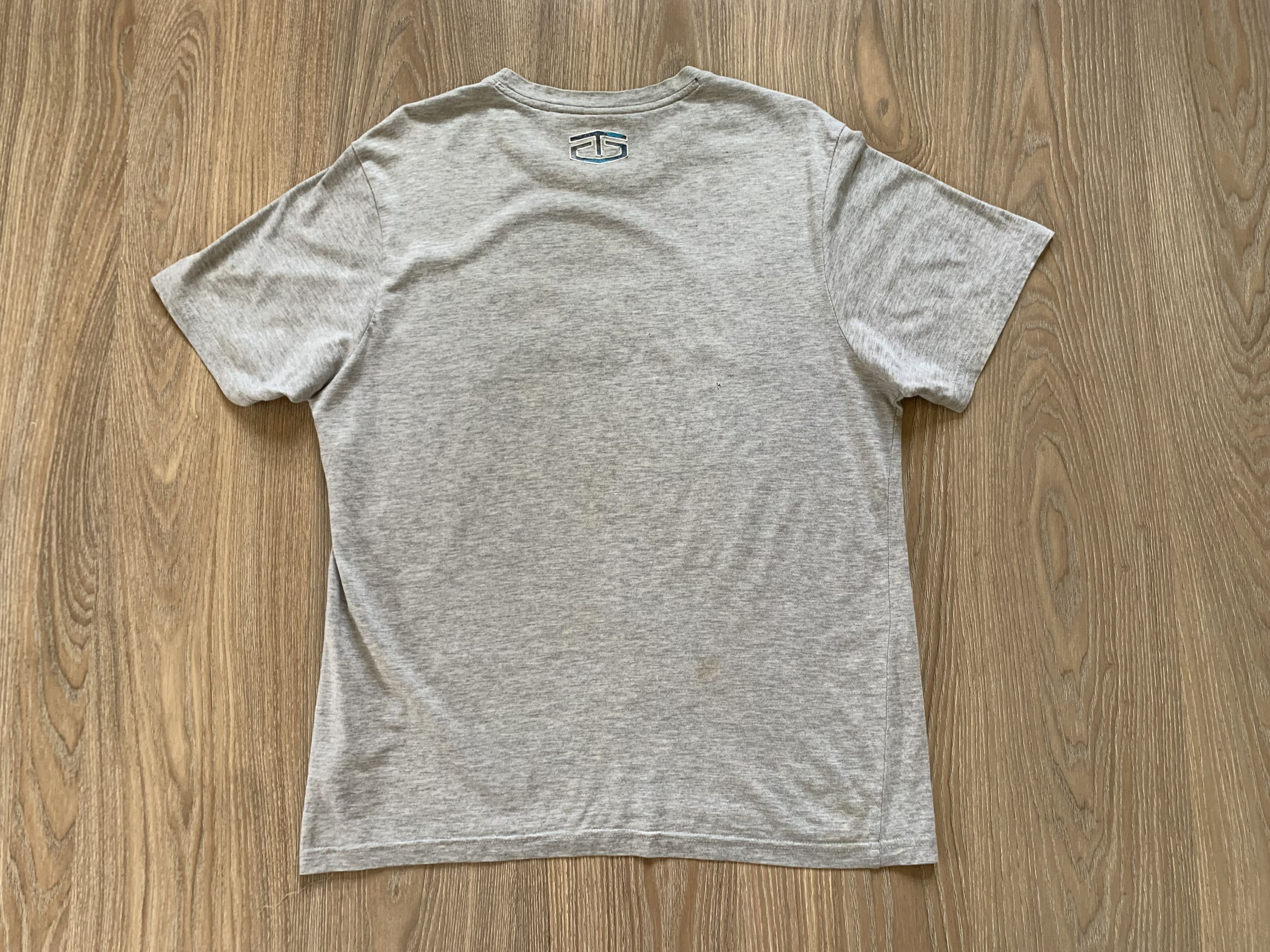 Tapout × Vintage Tapout Logo Grey T Shirt Size US L / EU 52-54 / 3 - 3 Thumbnail
