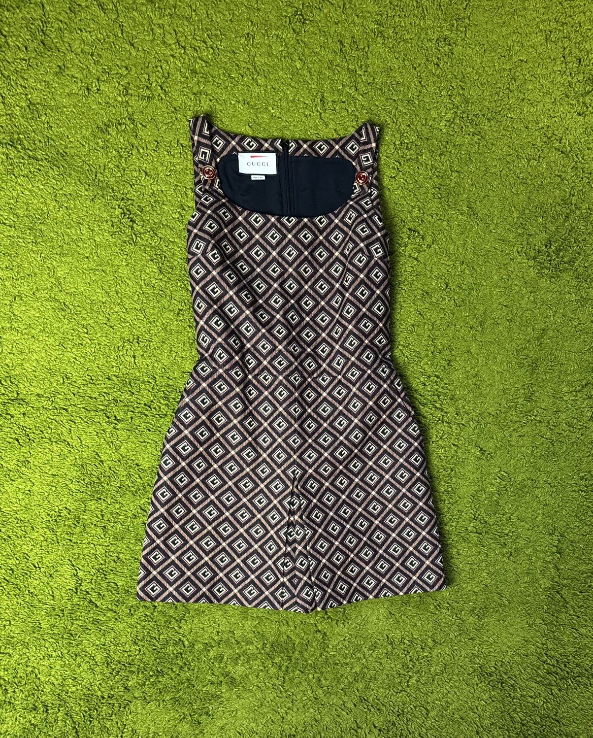 Gucci Gucci G monogram print playsuit romper Size S / US 4 / IT 40 - 1 Thumbnail
