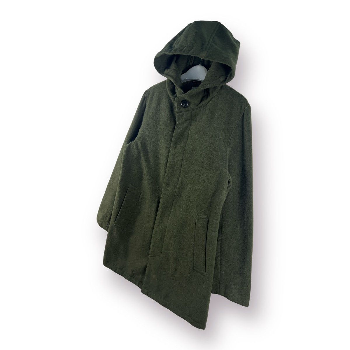 Japanese Brand 🔥 BACK NUMBER JAPAN WOOL LONGCOAT - M Size US S / EU 44-46 / 1 - 2 Thumbnail