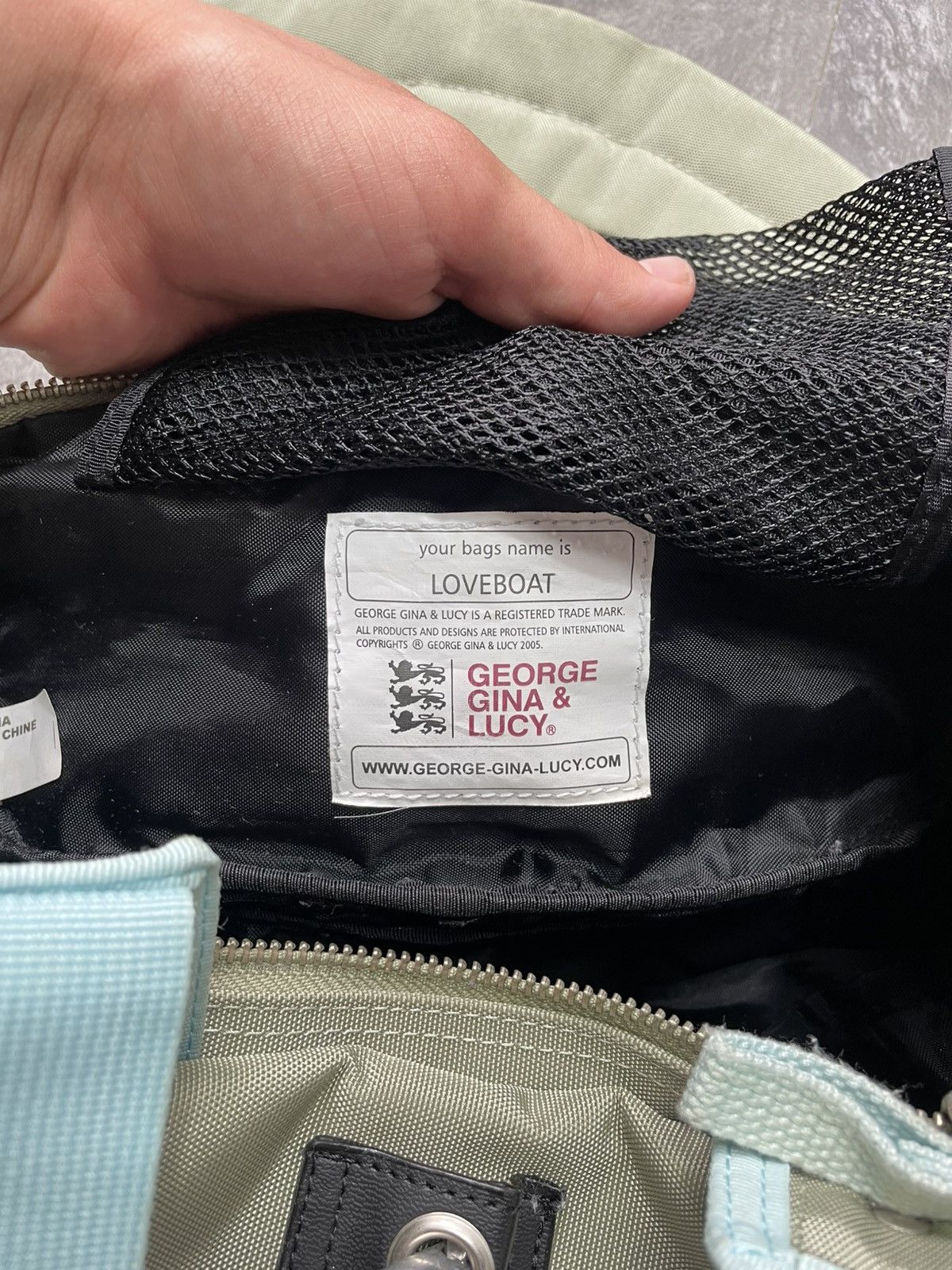 George Gina & Lucy Vintage George Gina & Lucy Loveboat Bag Messenger GGL Size ONE SIZE - 19 Thumbnail