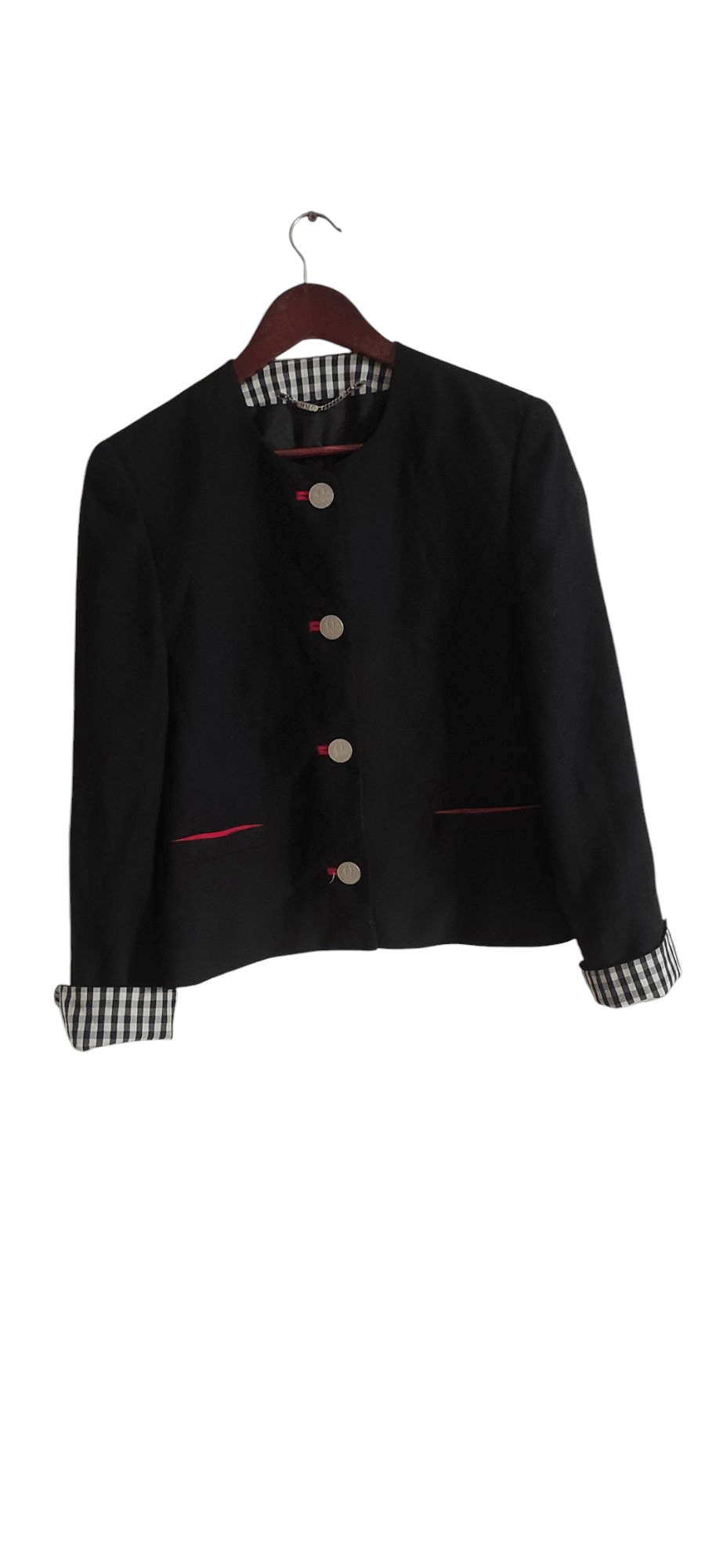 HMC Hucke Mode Collection Women's Single Breasted Blazer