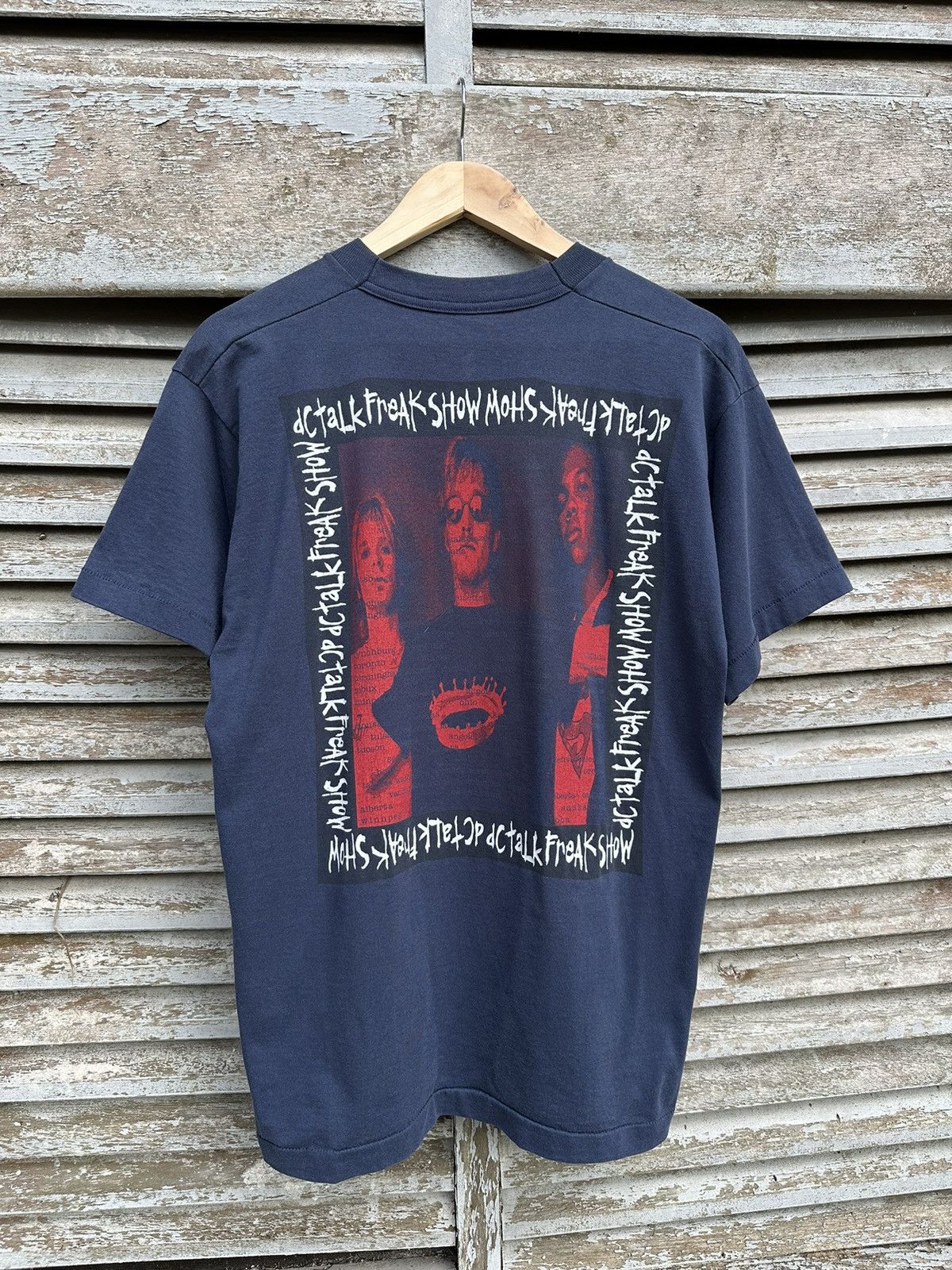 Band Tees 👹Vintage Dc Talk Freak Show Single Stitch Made In USA Size US L / EU 52-54 / 3 - 3 Thumbnail