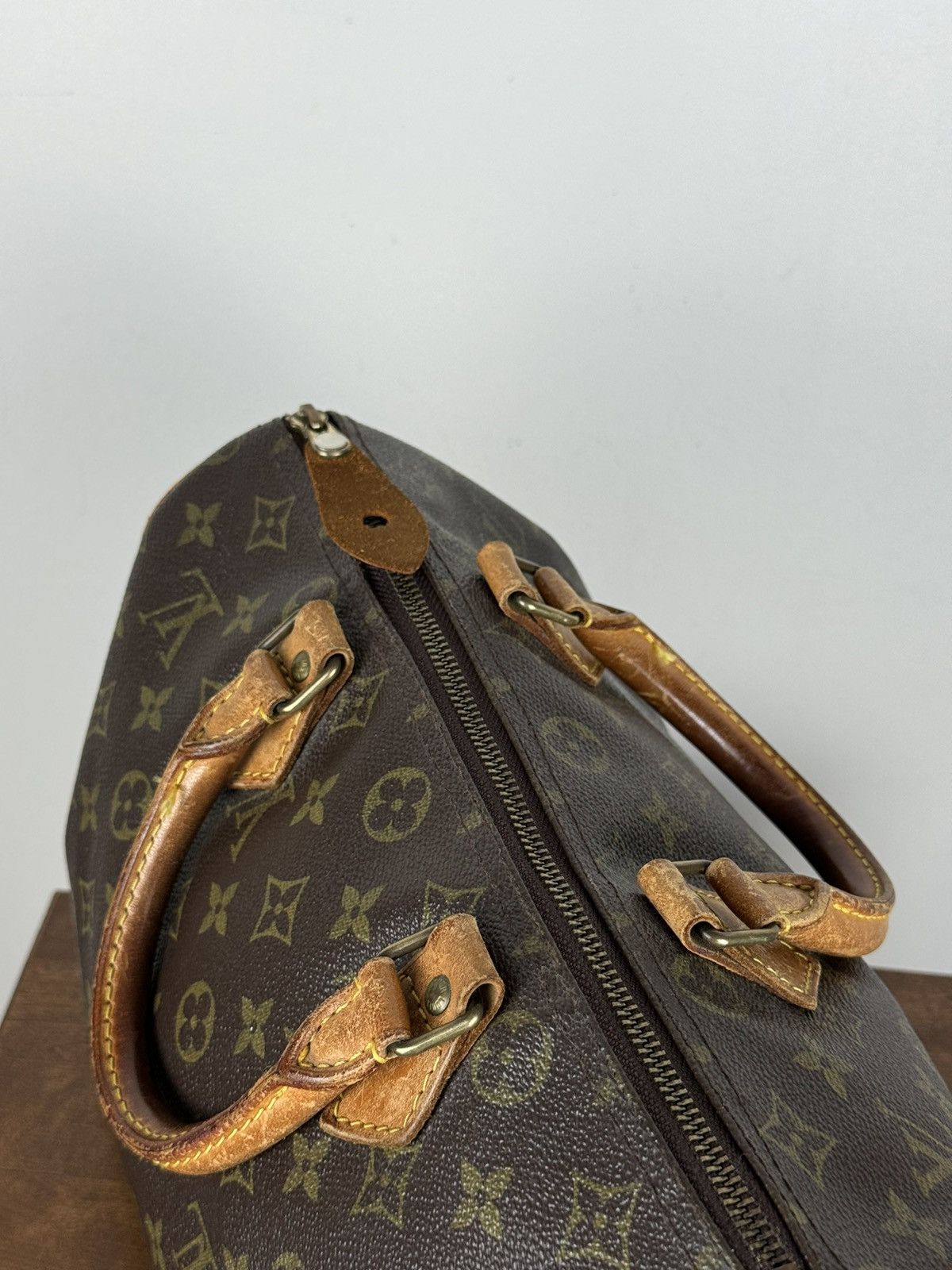 Louis Vuitton Luxury handle bag Louis Vuitton Speedy 30 original item Size ONE SIZE - 6 Thumbnail