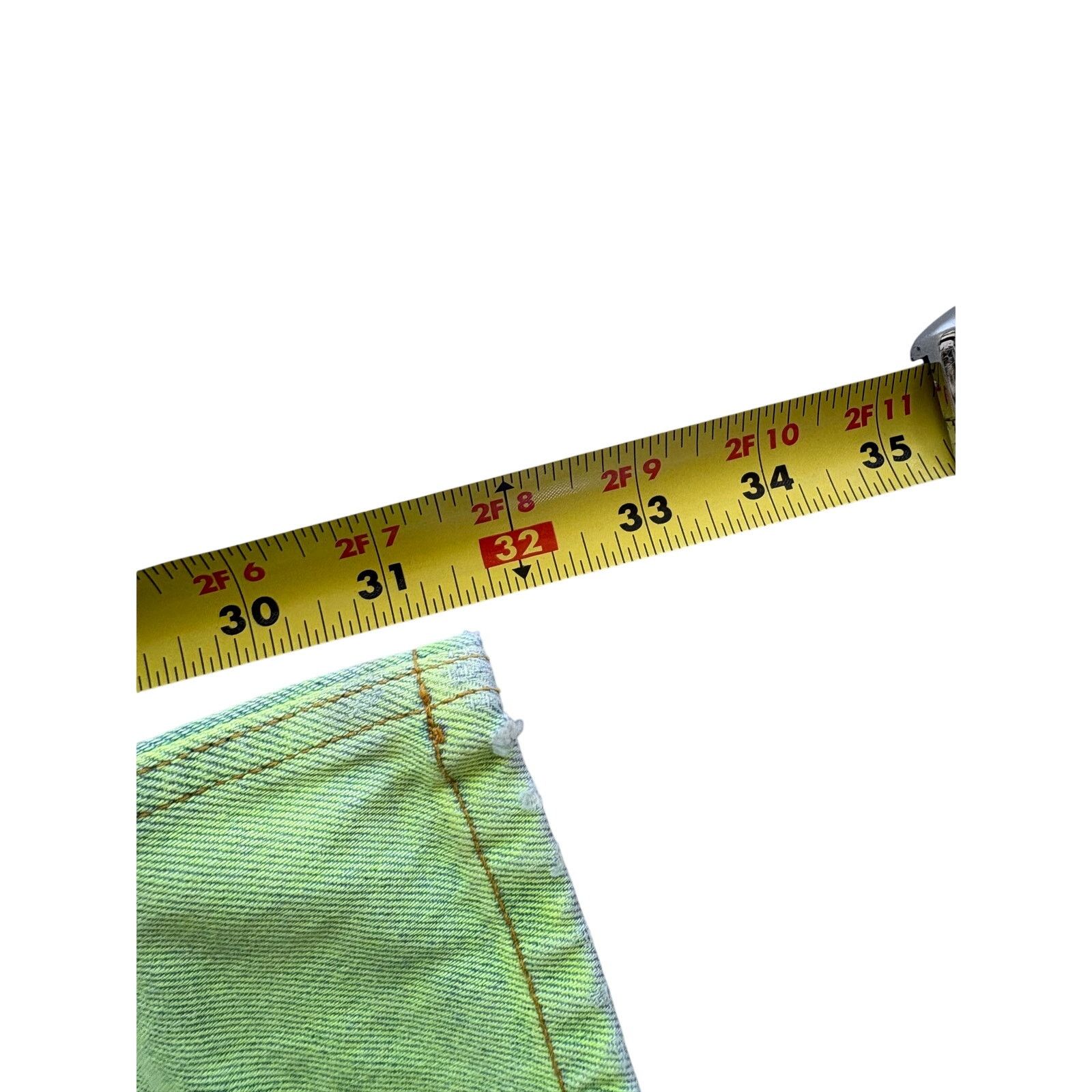 Other Darkpark green acid wash jeans Size US 29 - 3 Thumbnail