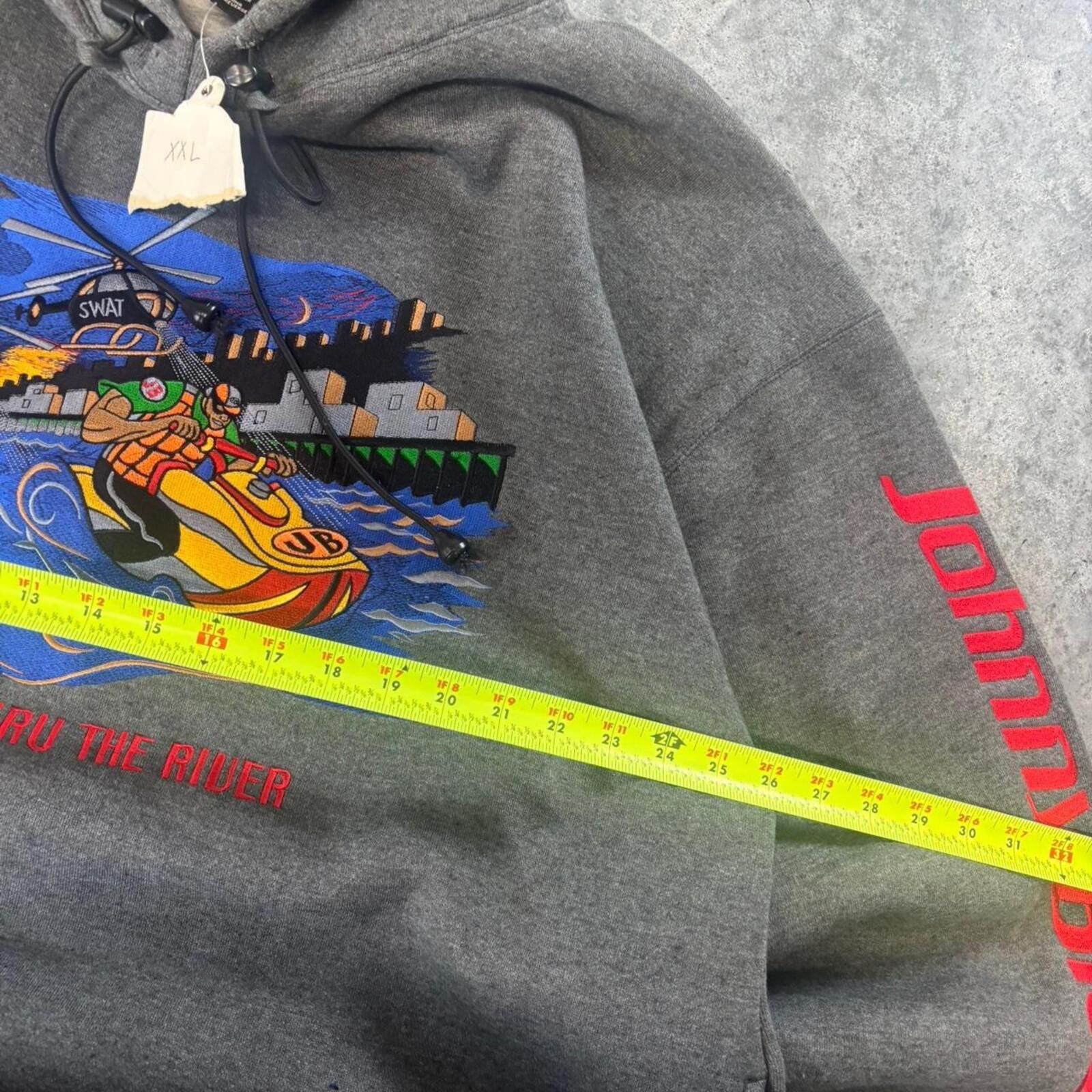 Southpole Johnny Blaze Y2K Grunge Alternative Hoodie Size US XXL / EU 58 / 5 - 5 Thumbnail