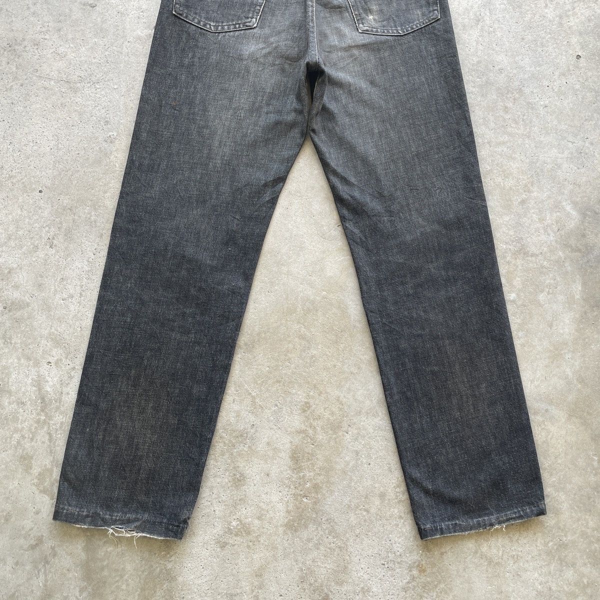 Levi's W31💥 Vintage Levi’s Black Jeans Distressed Faded Denim Pants Size US 31 - 12 Thumbnail