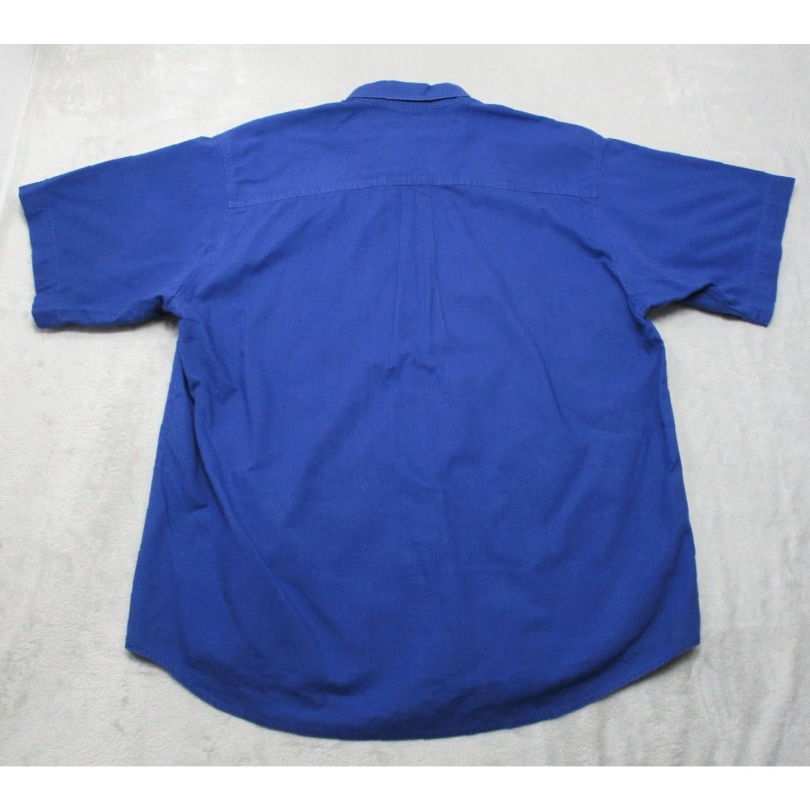 Bugle Boy VINTAGE Bugle Boy Shirt Mens L Large Button Up Oxford Blue Cotton EUC Size US L / EU 52-54 / 3 - 2 Thumbnail