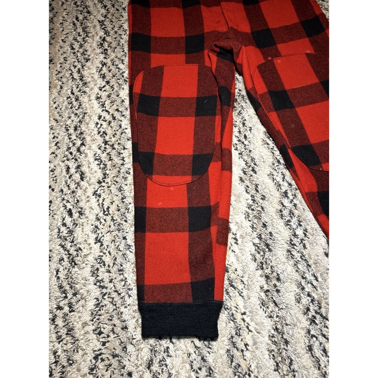 Vintage VINTAGE 1960s LL Bean Hunting Pants Red Black Plaid Wool Buffalo Mens Size 38 X 32 Size US 38 / EU 54 - 3 Thumbnail
