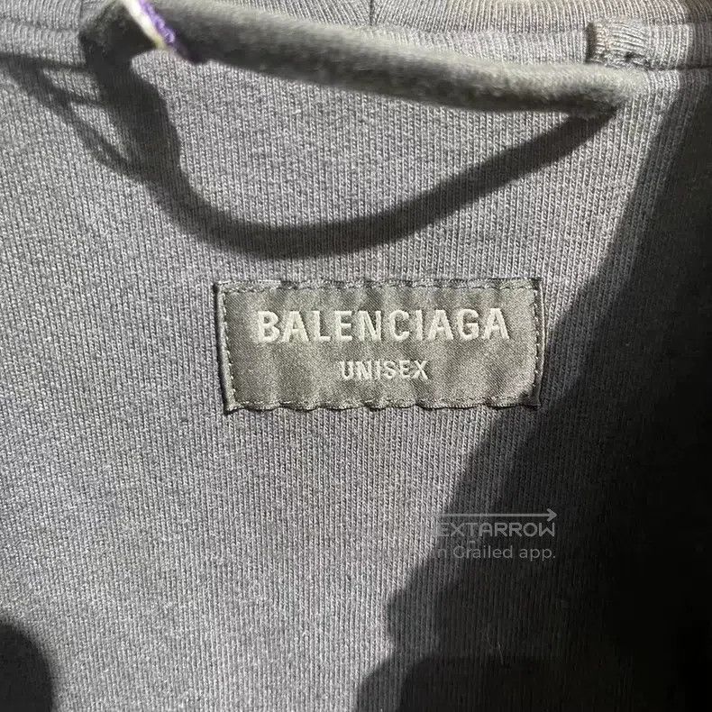 Balenciaga Balenciaga Reversed Letter Zip Hoodie Size US XXS / EU 40 - 3 Thumbnail