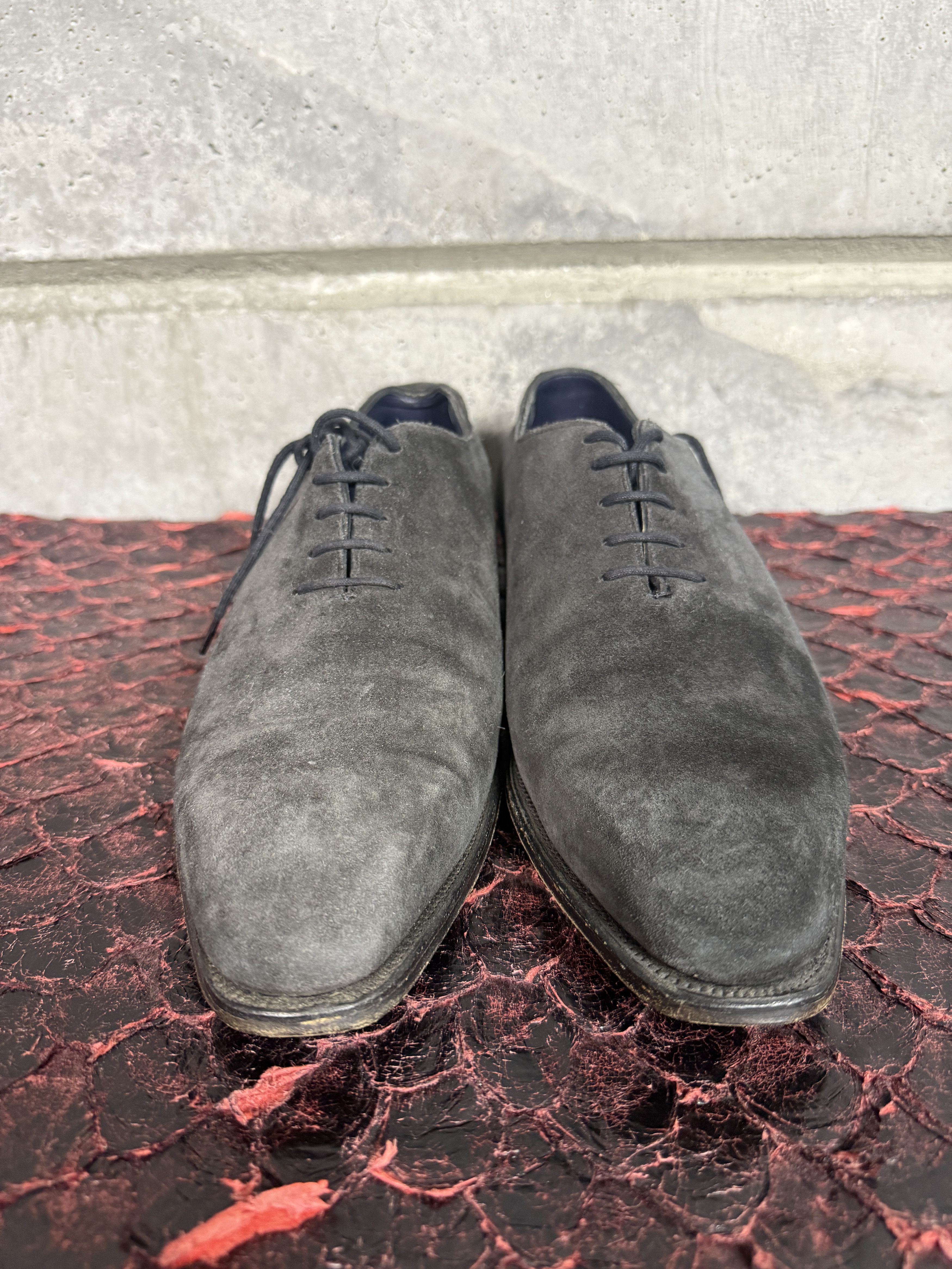 Kingsman Kingsman by George Cleverly James Suede Oxford Shoes Size US 10 / EU 43 - 2 Thumbnail