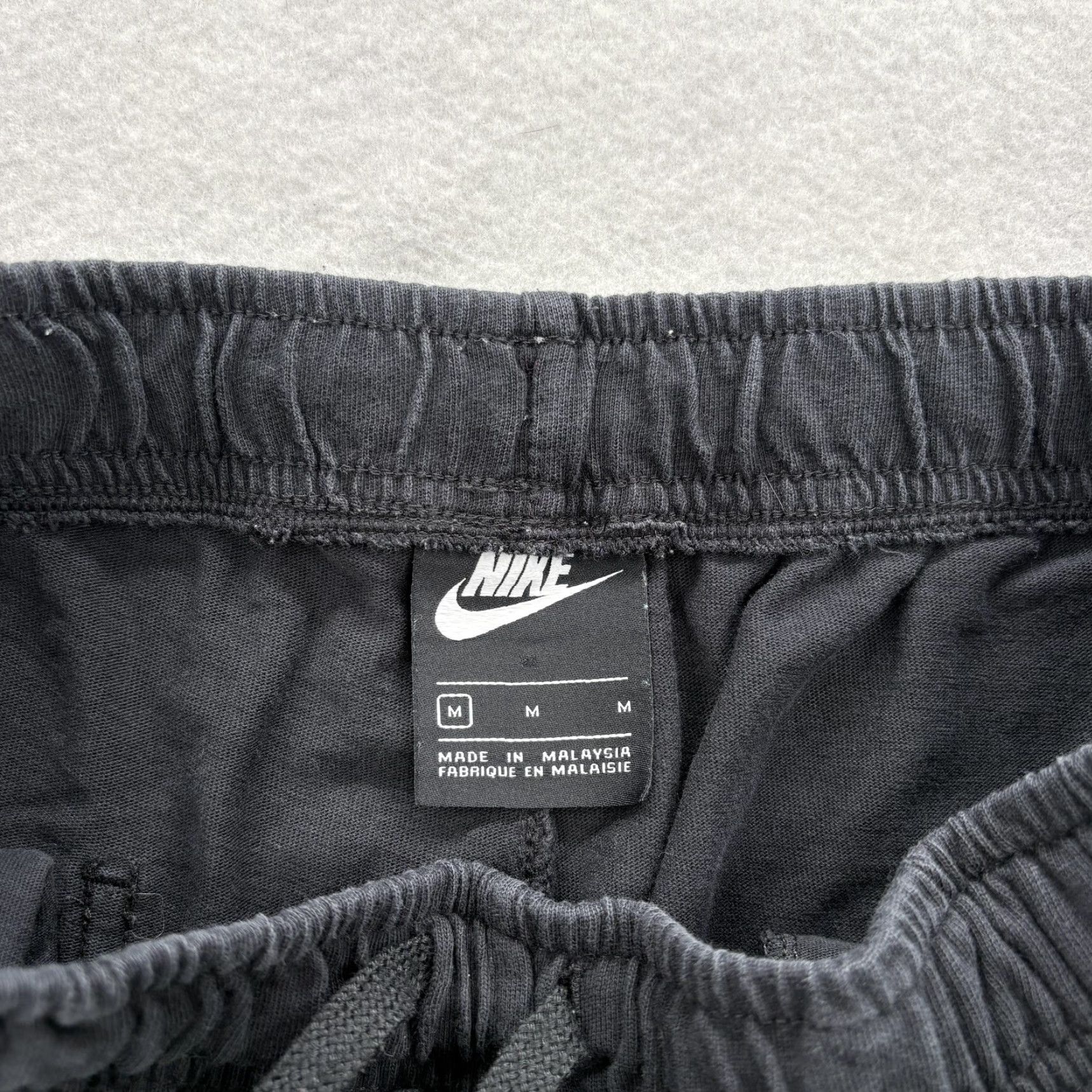 Nike Nike Pants Mens Medium Black Woven Joggers Cotton Casual Athletic Gym Lounge Size US 31 - 4 Thumbnail