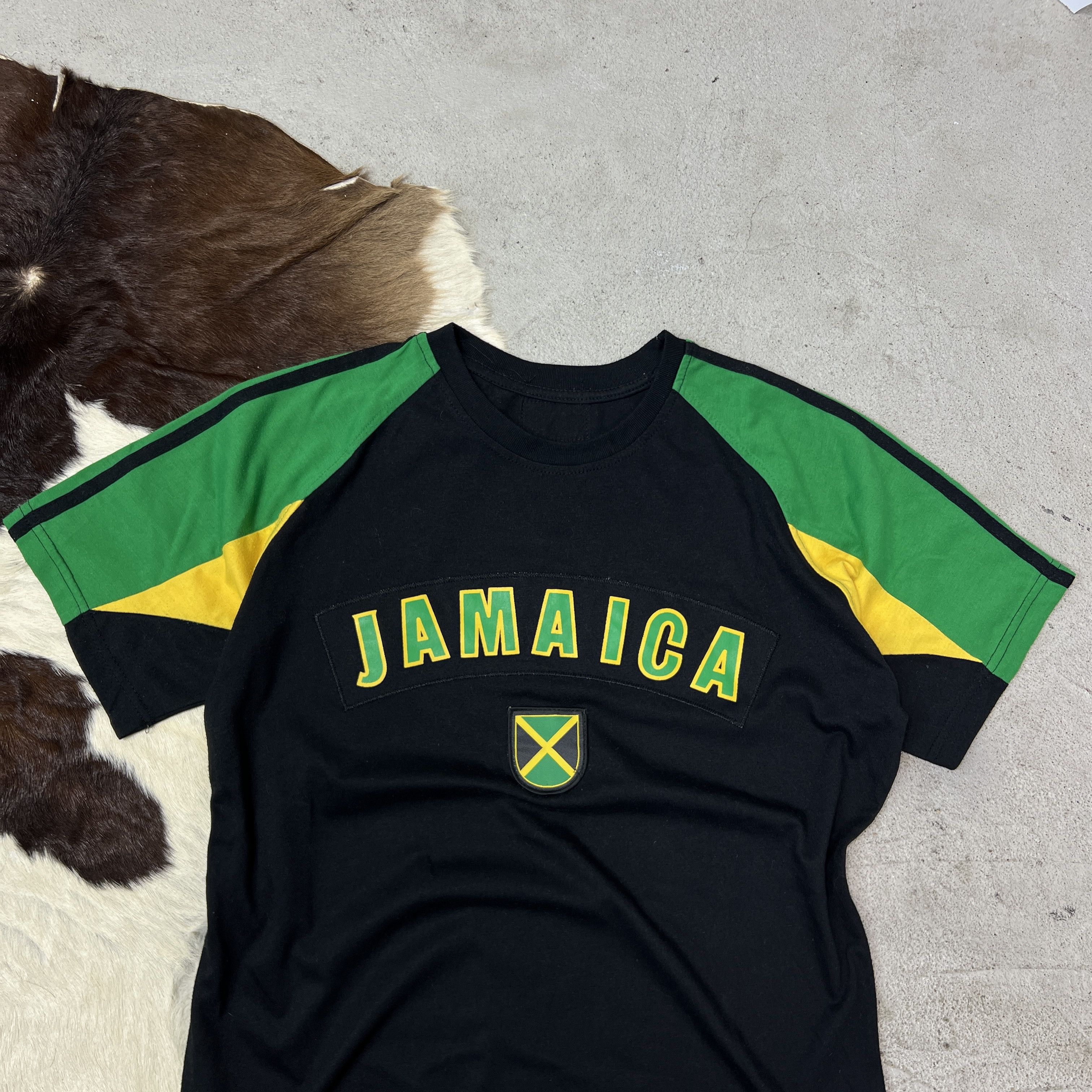 Vintage Vintage Sporty Streetwear Jamaica Blokecore T-shirt Y2K Size US M / EU 48-50 / 2 - 3 Thumbnail