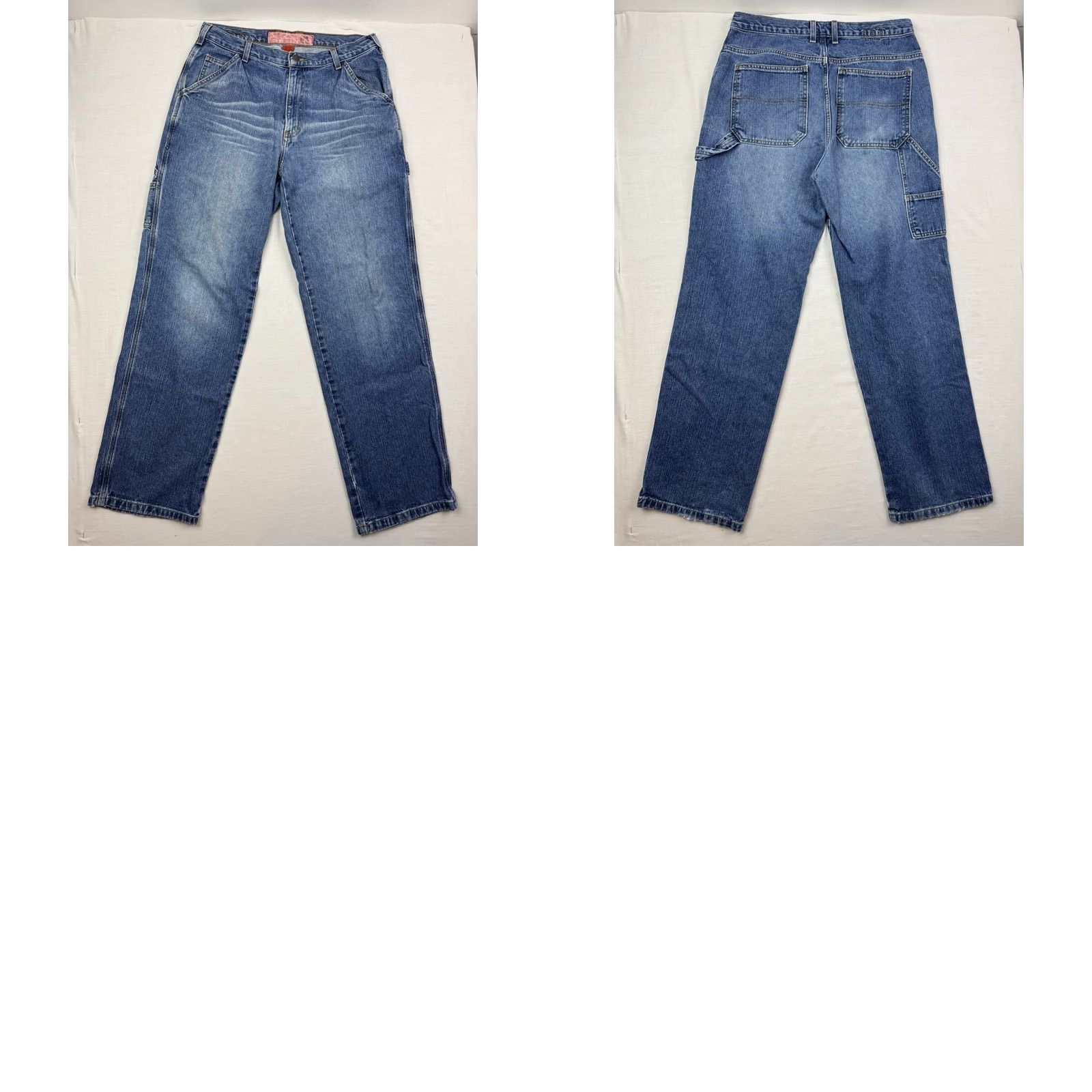 Mossimo VINTAGE Mossimo Carpenter Jeans Mens 32x32 Relaxed Denim Blue 90s Punk Work Wear Y2K Hipster 32in Inseam Jeans Size 32 Size US 32 / EU 48 - 10 Thumbnail