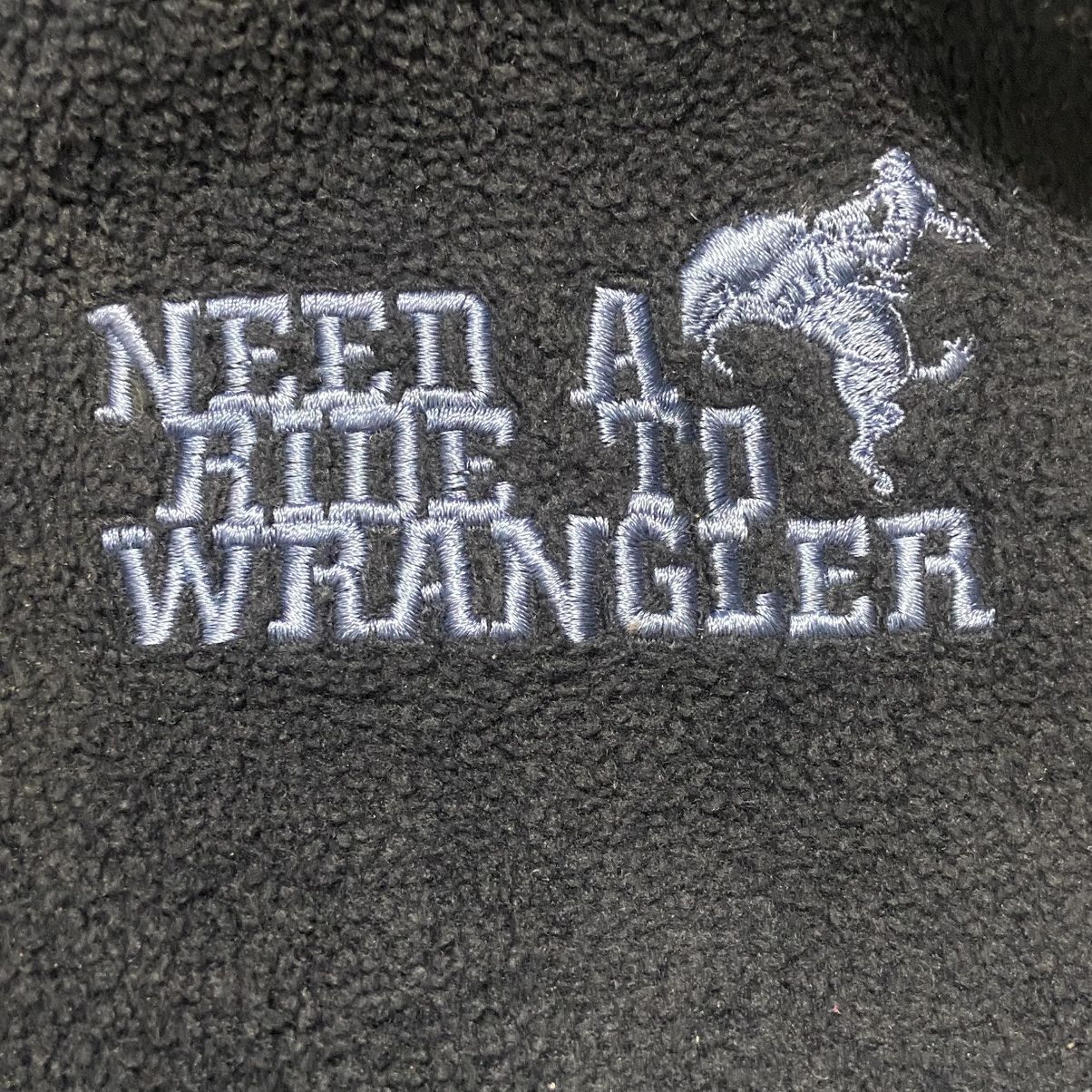 Vintage × Wrangler Vintage Wrangler Halfzip Fleece Hoodie Size US M / EU 48-50 / 2 - 5 Thumbnail