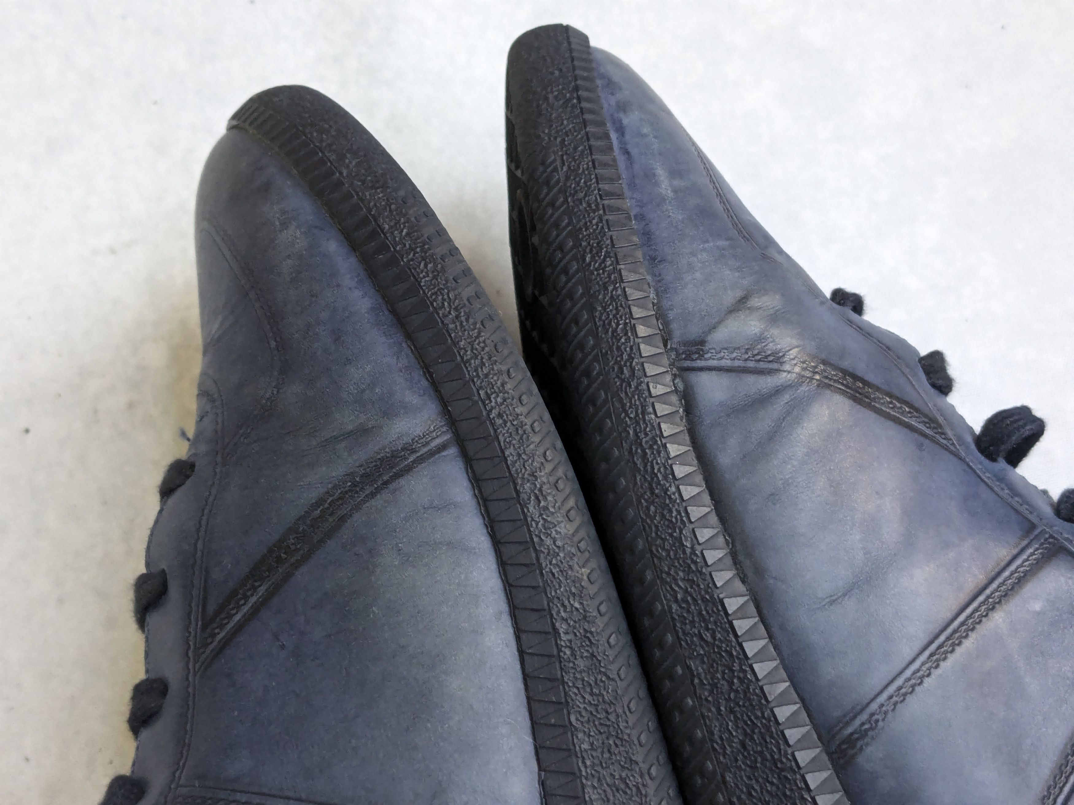 Maison Margiela Maison Margiela Replica GAT Sneakers Blue 9 42 Leather Low Size US 9 / EU 42 - 9 Thumbnail
