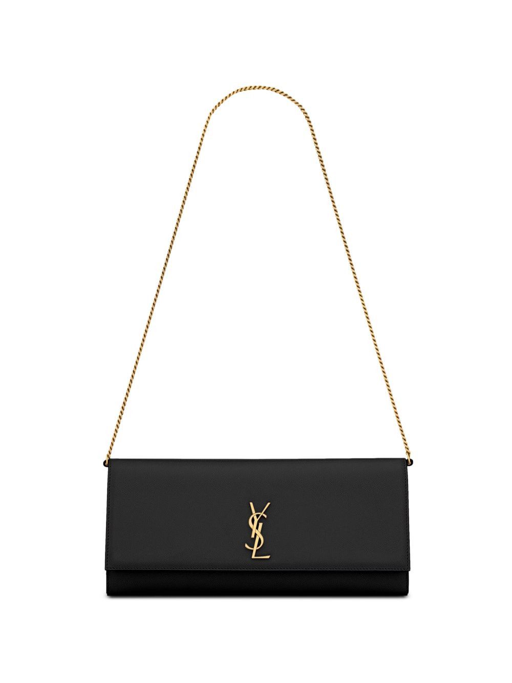 Saint Laurent Paris KATE LEATHER CLUTCH Size ONE SIZE - 1 Thumbnail
