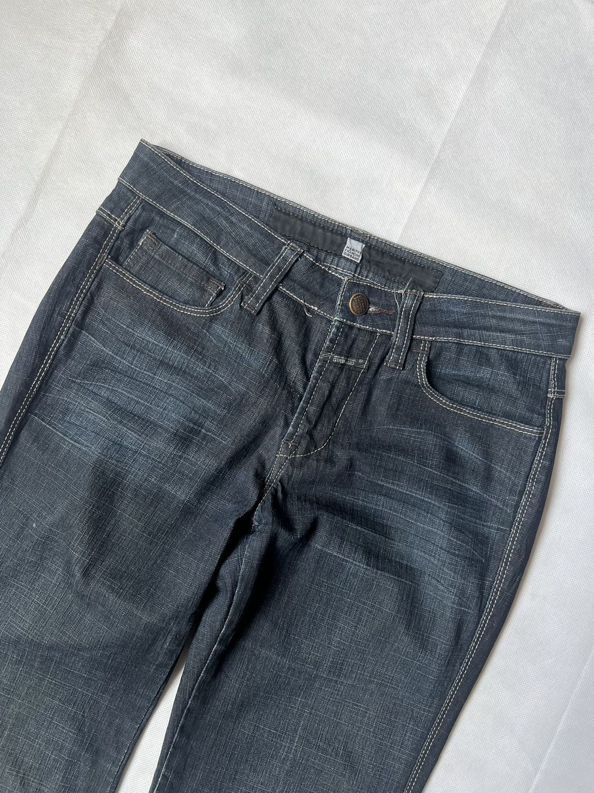 Marithe + Francois Girbaud Marithe Francois Girbaud Open Flared Jeans Size 28" / US 6 / IT 42 - 6 Thumbnail