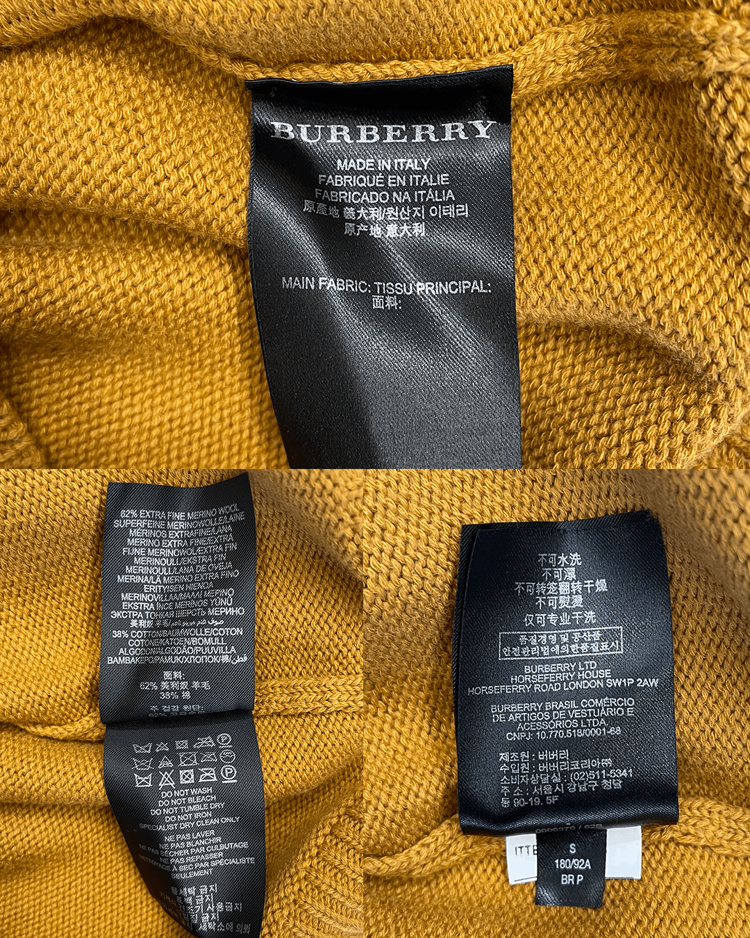 Burberry Prorsum Burberry Prorsum Resort 2012 Ethnic V Neck Sweater Size US S / EU 44-46 / 1 - 9 Thumbnail