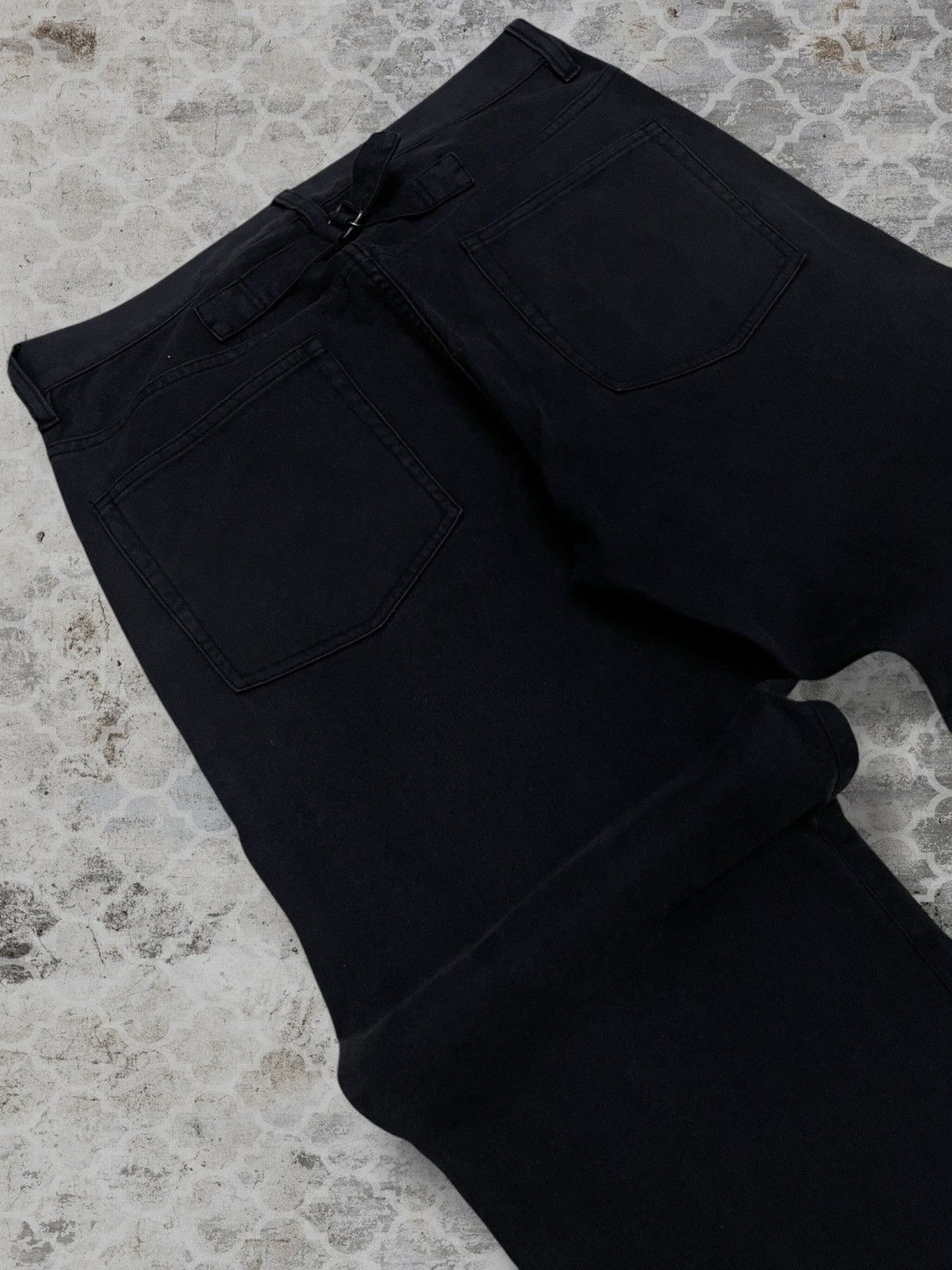 Margaret Howell Vintage 1990s Authentic Margaret Howell Buckle Faded Pant Size US 30 / EU 46 - 13 Thumbnail