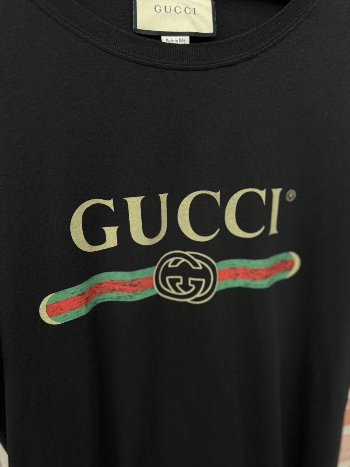 Gucci Gucci Black Basic Logo Cotton Men's T-Shirt Men’s Size (M) Size US M / EU 48-50 / 2 - 8 Thumbnail